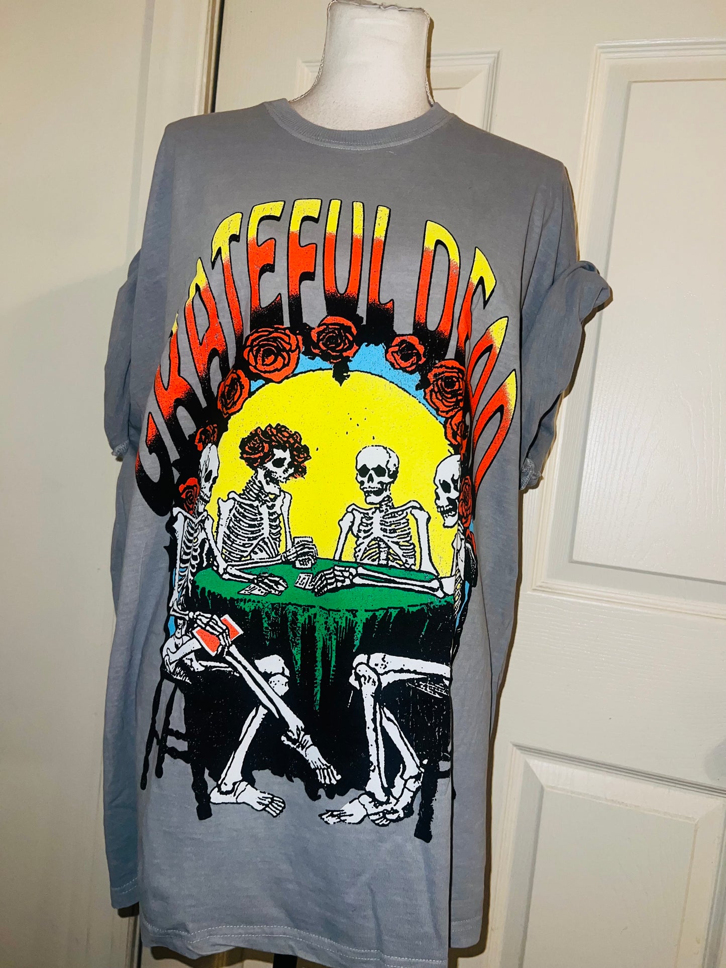 Grateful Dead Oversized Distressed Tee
