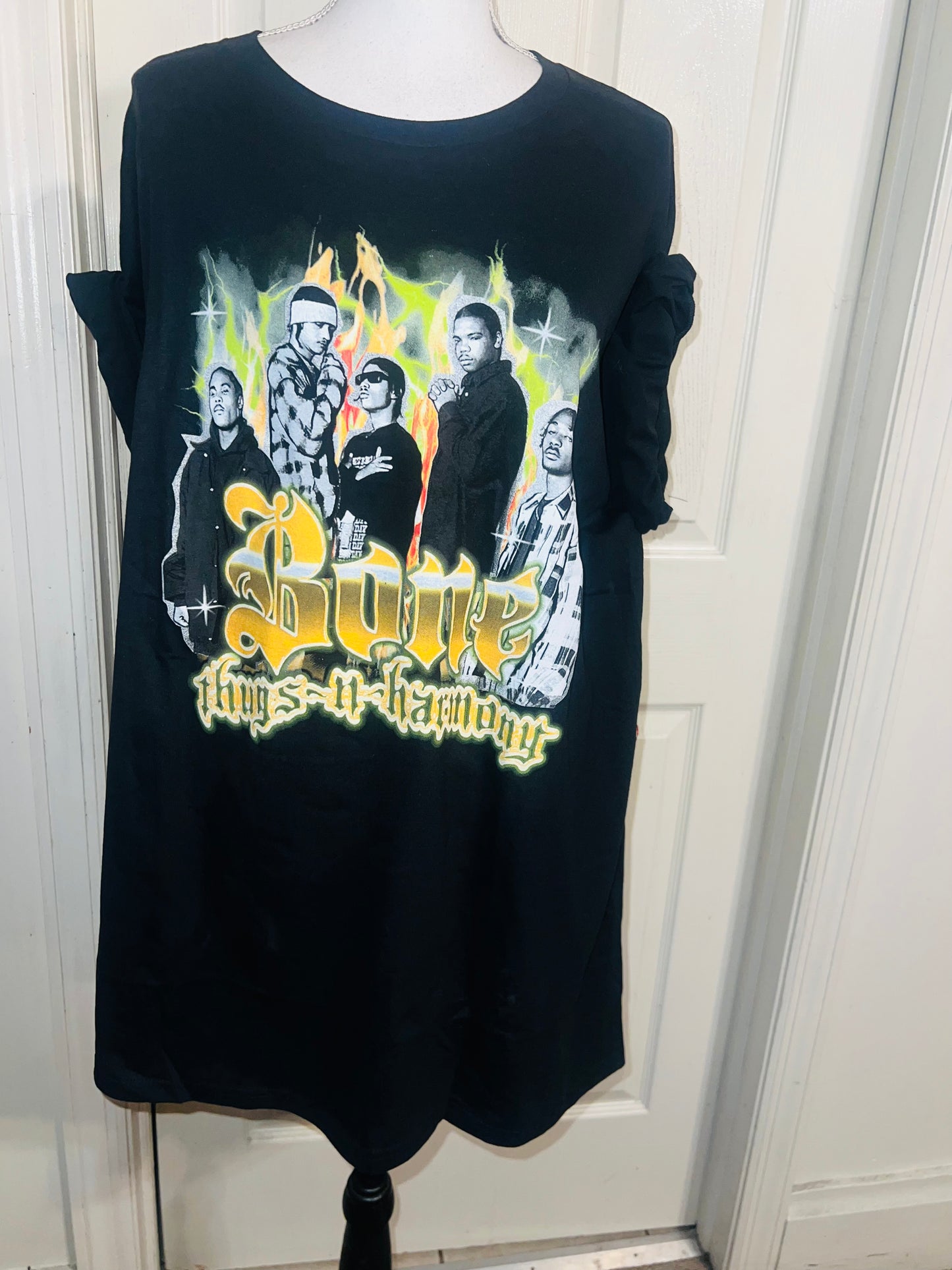 Bone Thugs n Harmony Oversized Distressed Tee