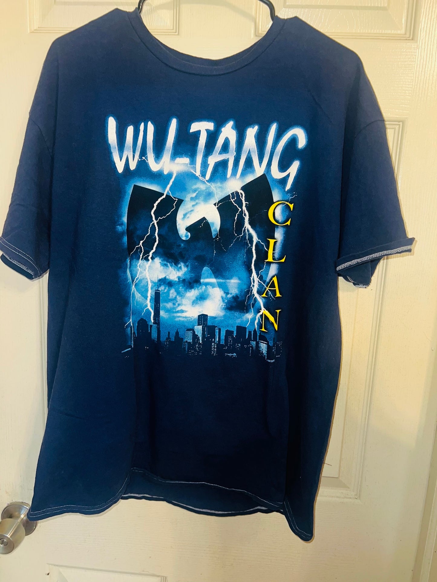 Wu-Tang Clan Oversized Distressed Tee