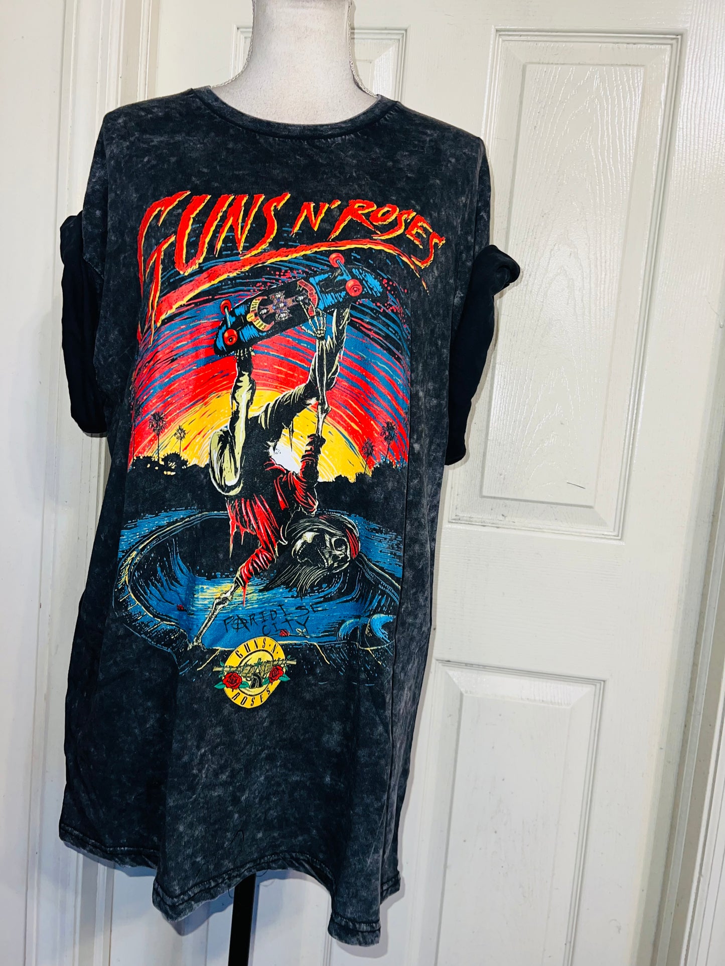 Guns N’ Roses Oversized Distressed Tee