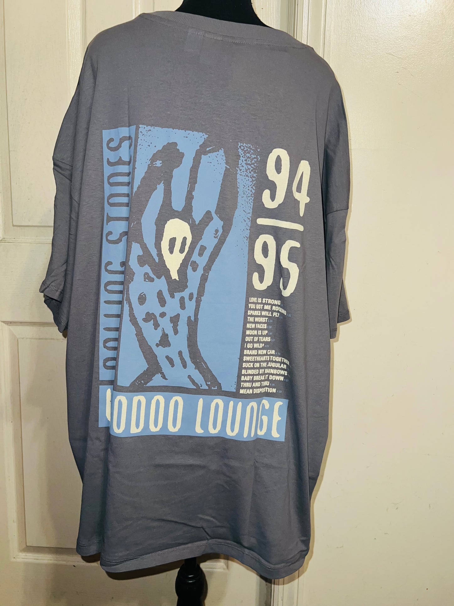 The Rolling Stones Double Sided Voodoo Distressed Tee