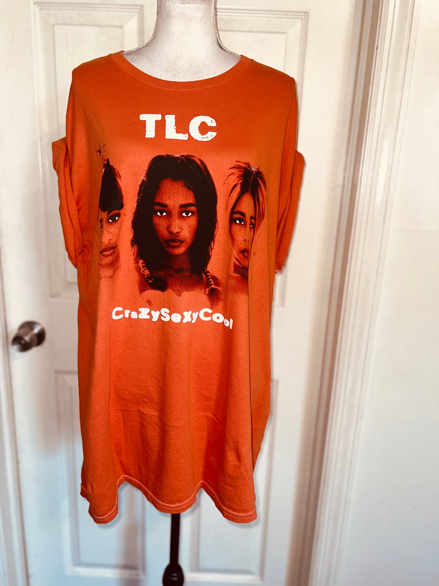 TLC Oversized Distressed Tee