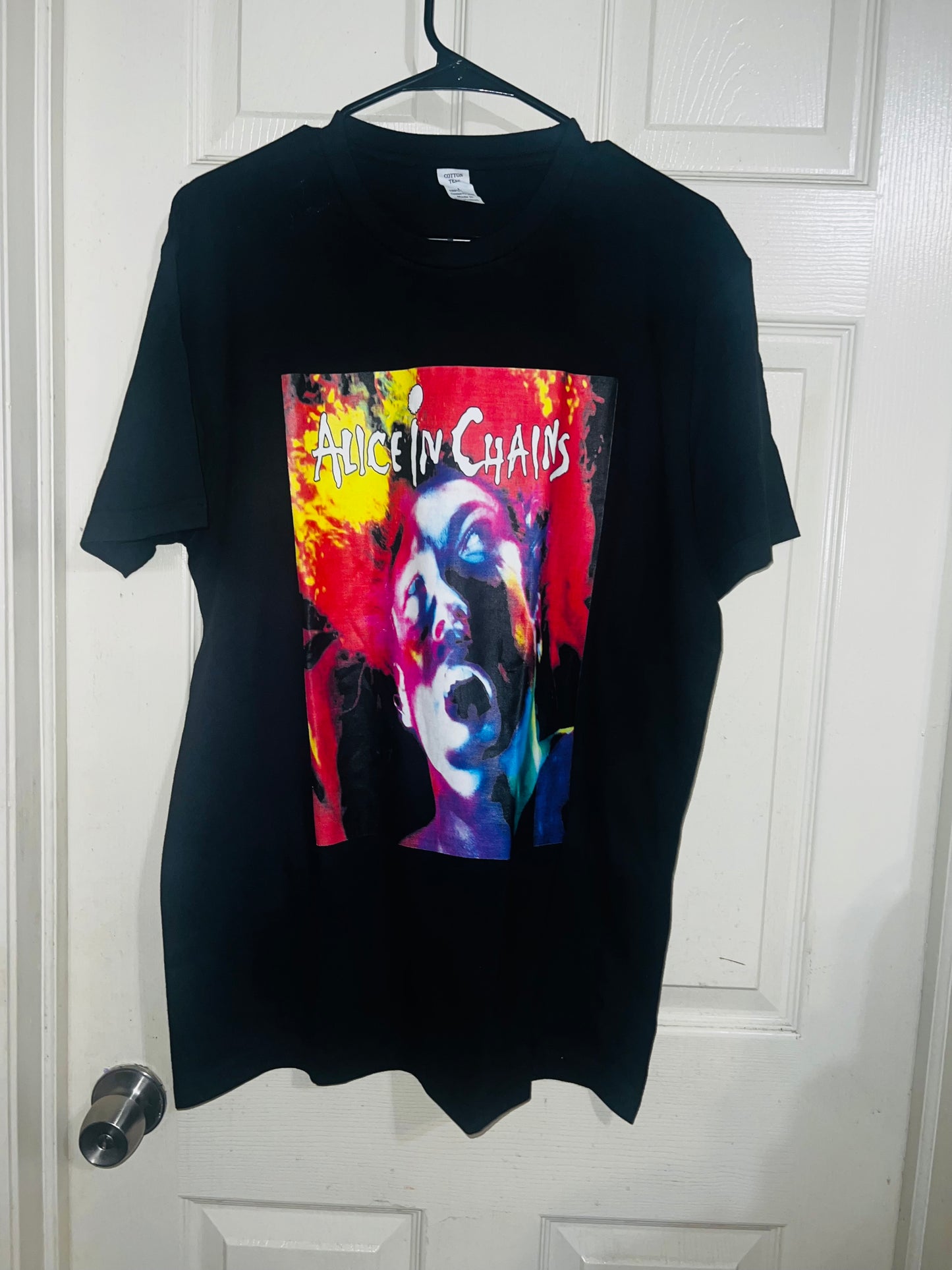 Alice In Chains Oversized Distressed Tee