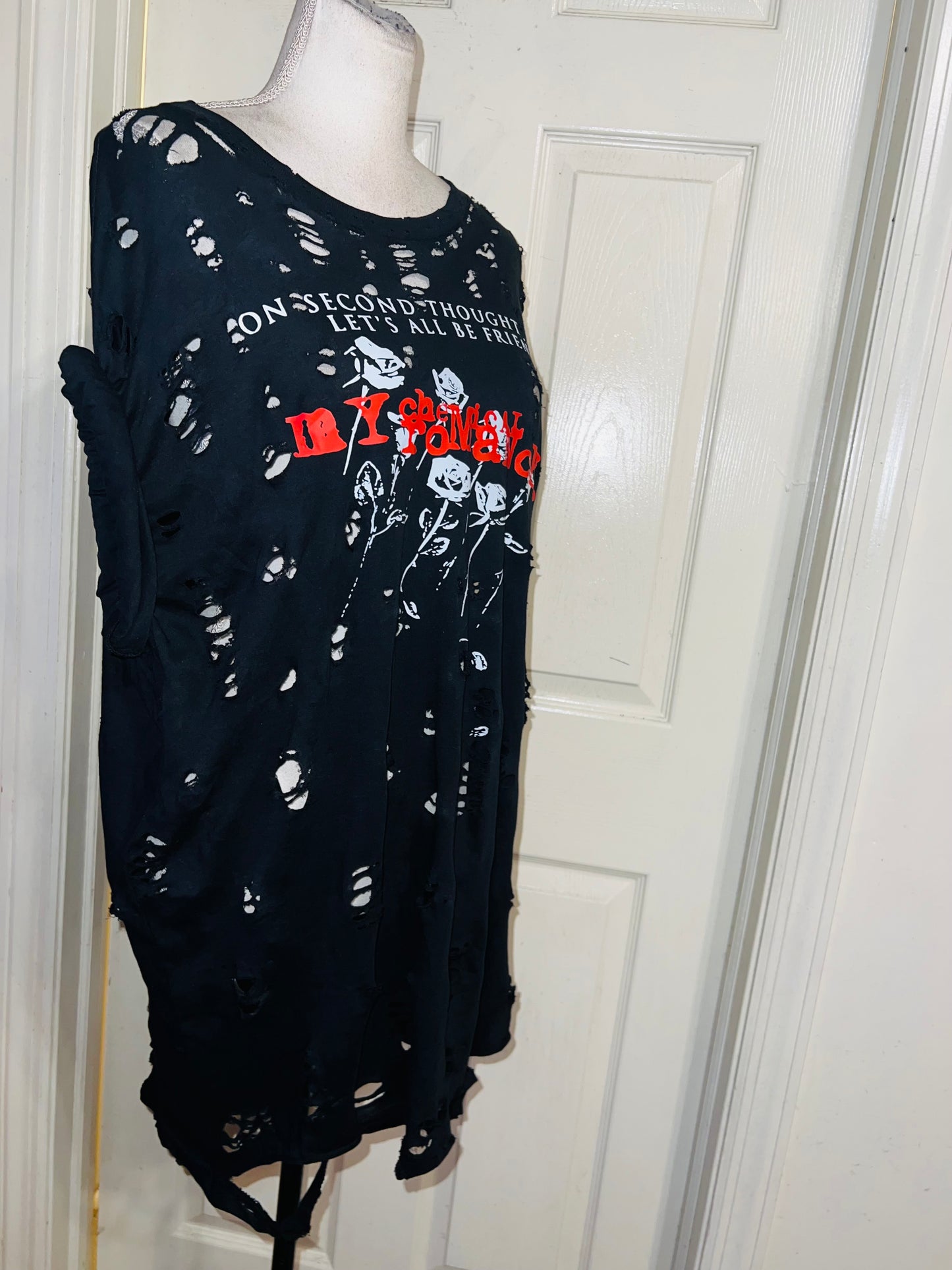 My Chemical Romance Oversized Distressed Tee