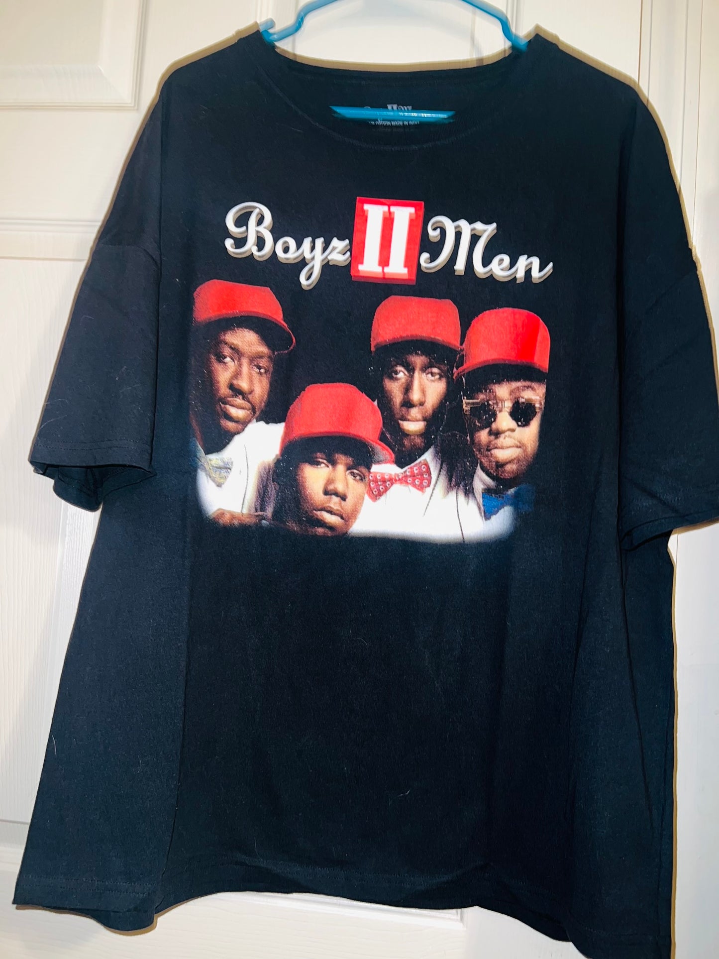 Boyz II Men Oversized Distressed Tee
