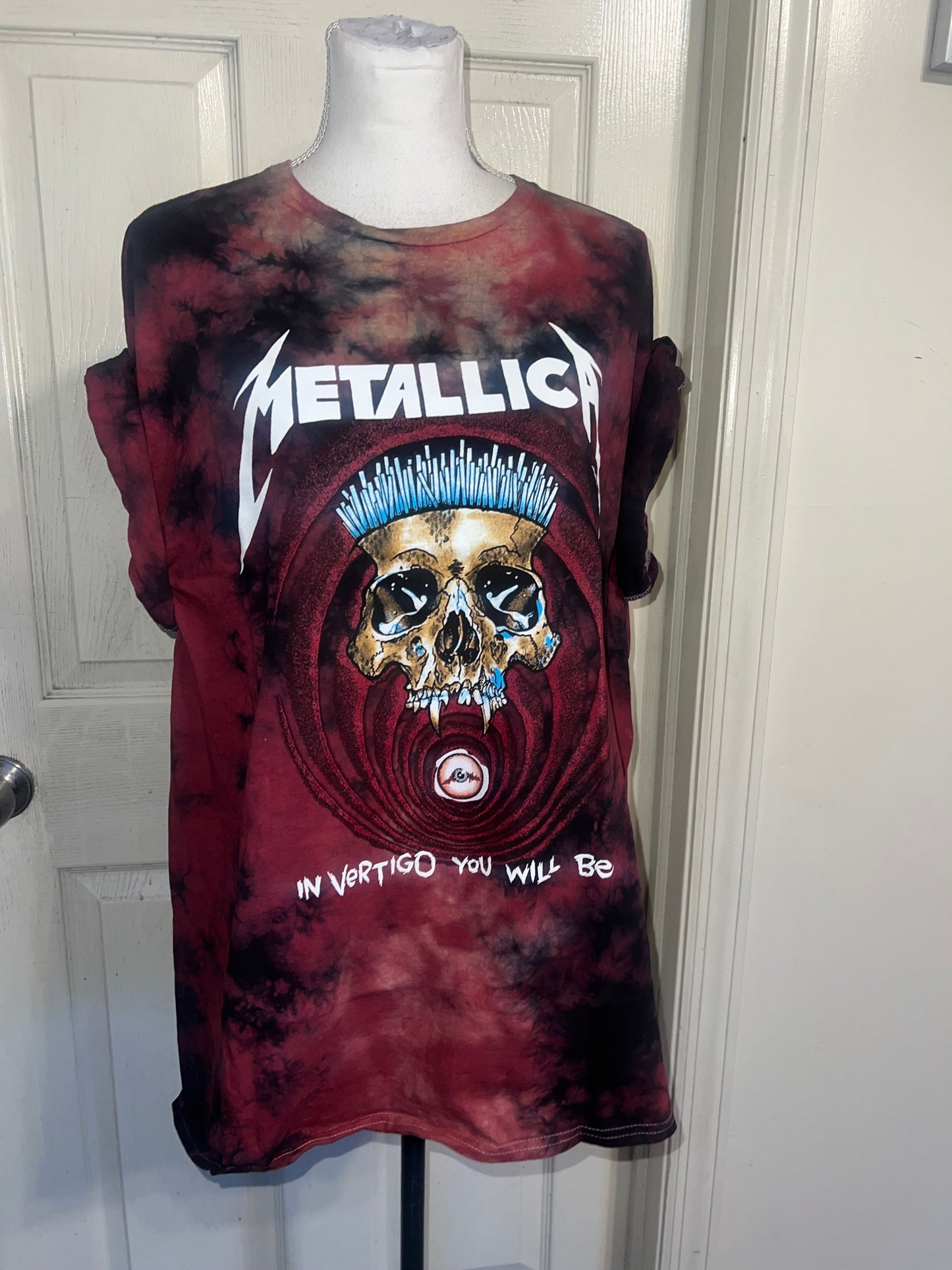 Metallica Oversized Distressed Tee