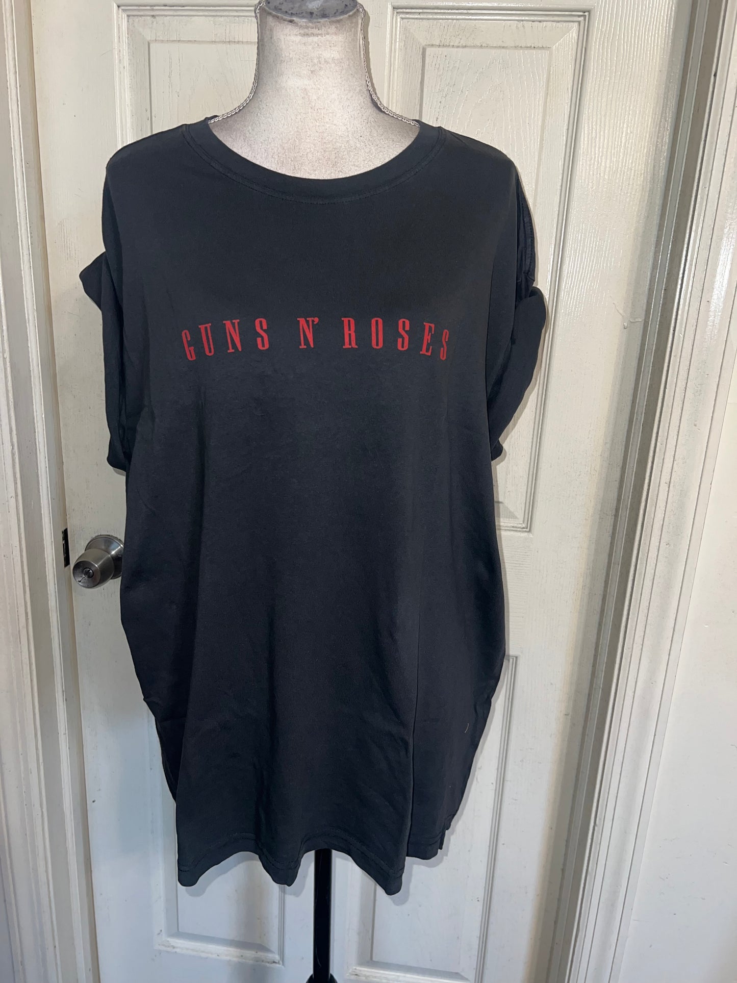 Guns n’ Roses Double Sided Oversized Distressed Tee