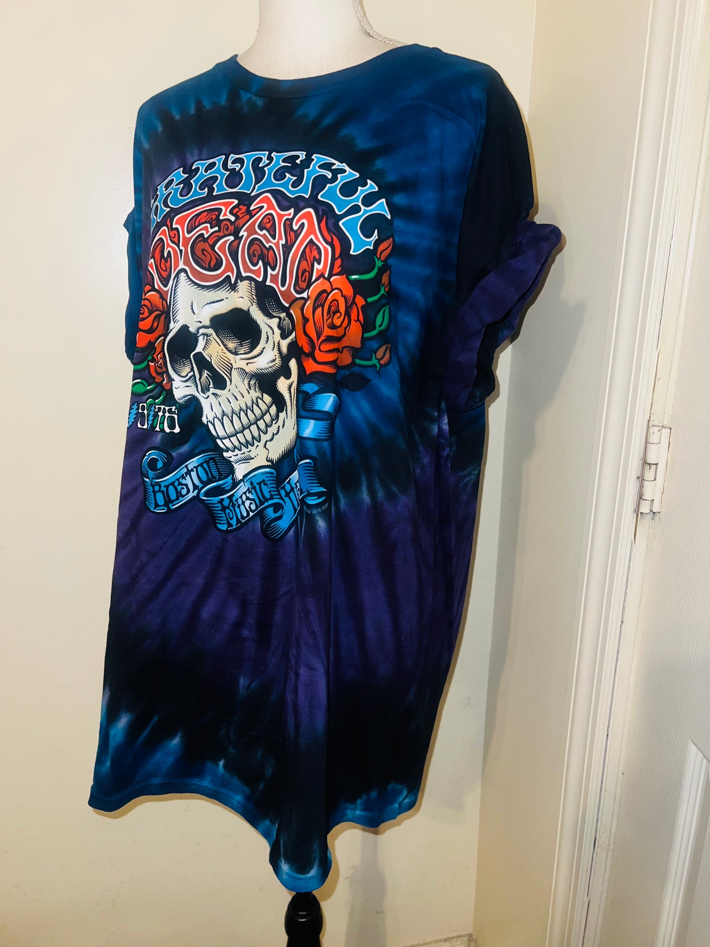 Grateful Dead Boston Oversized Distressed Tee