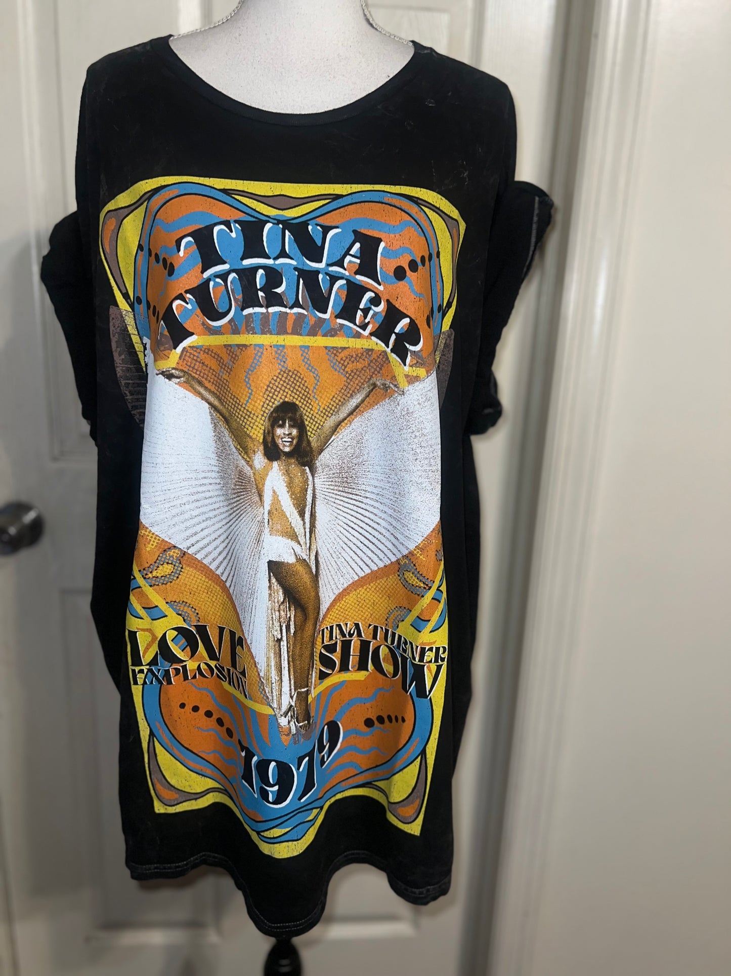 Tina Turner Oversized Distressed Tee