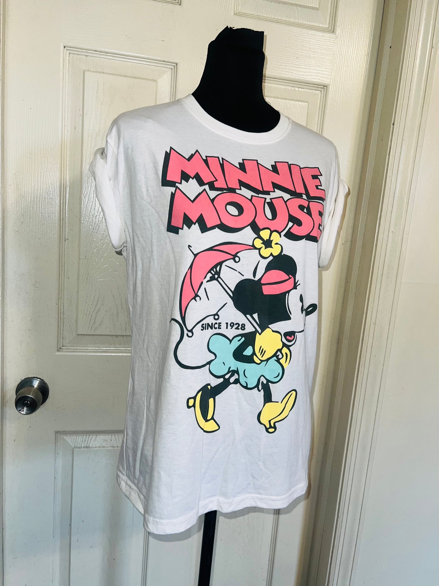 Minnie Mouse Distressed Tee