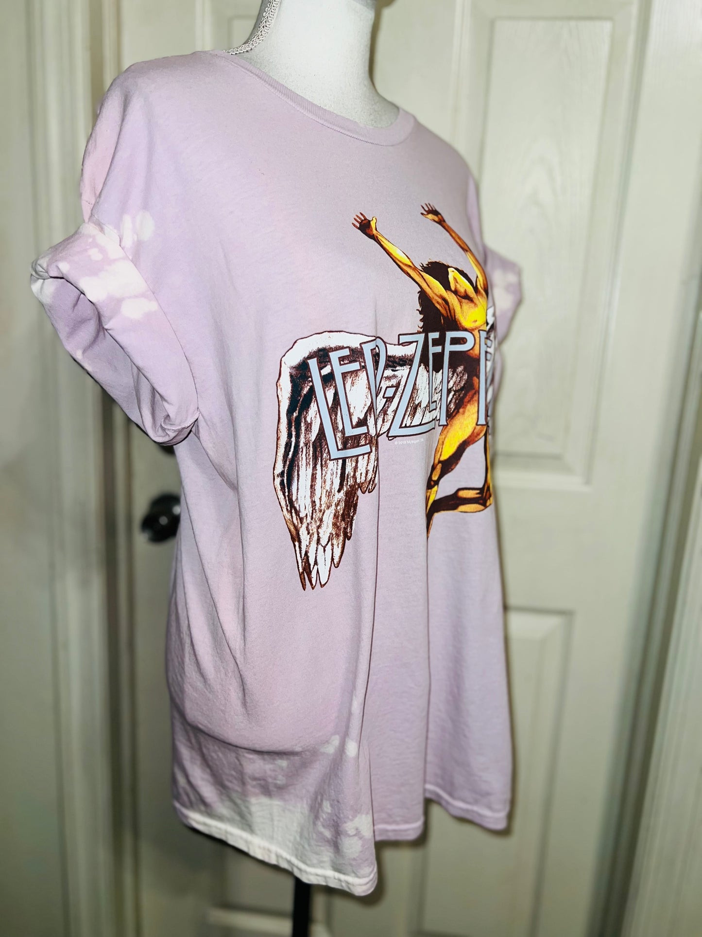 Led Zeppelin Oversized Distressed T-Shirt