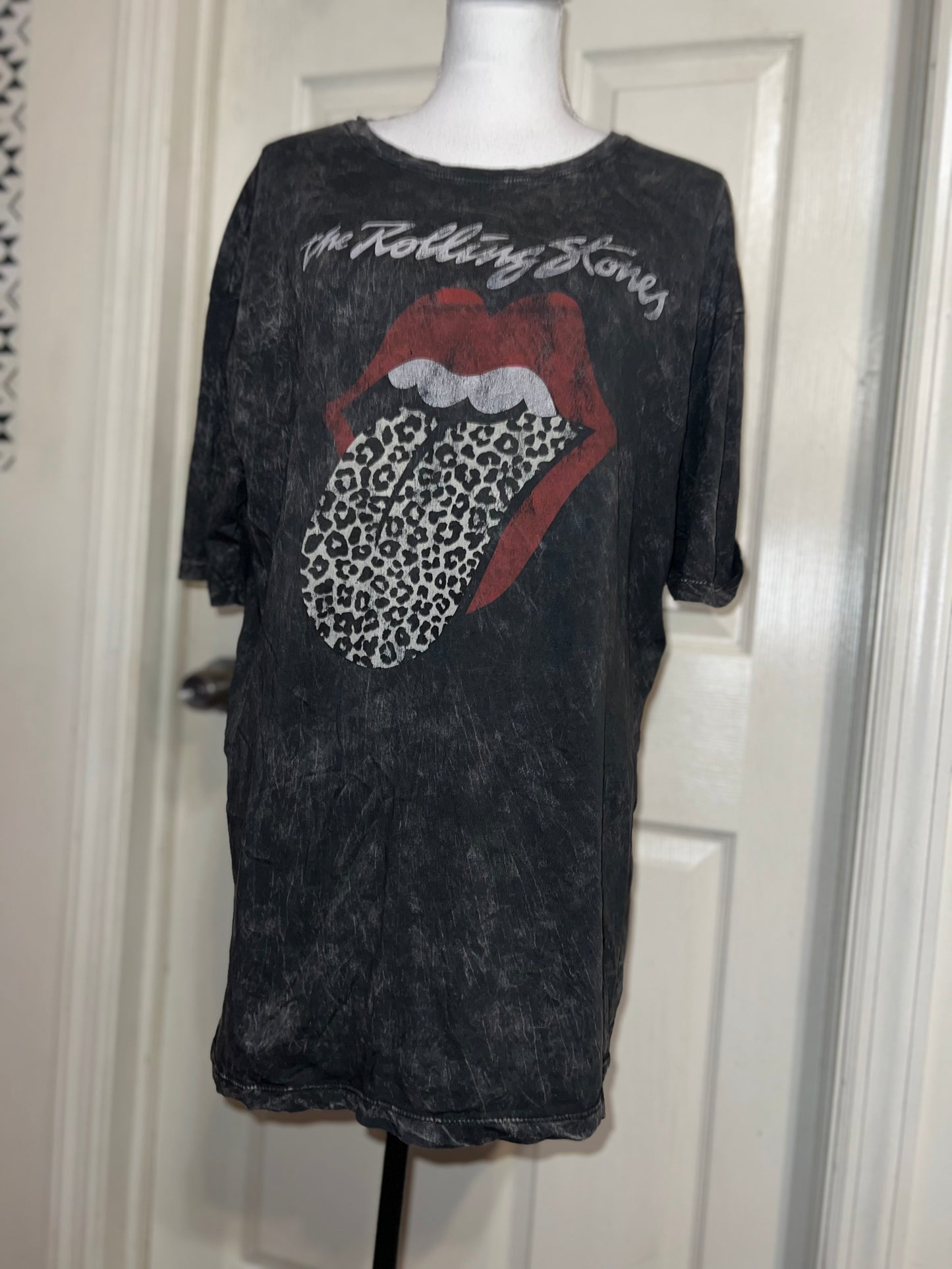 The Rolling Stones Oversized Distressed Tee