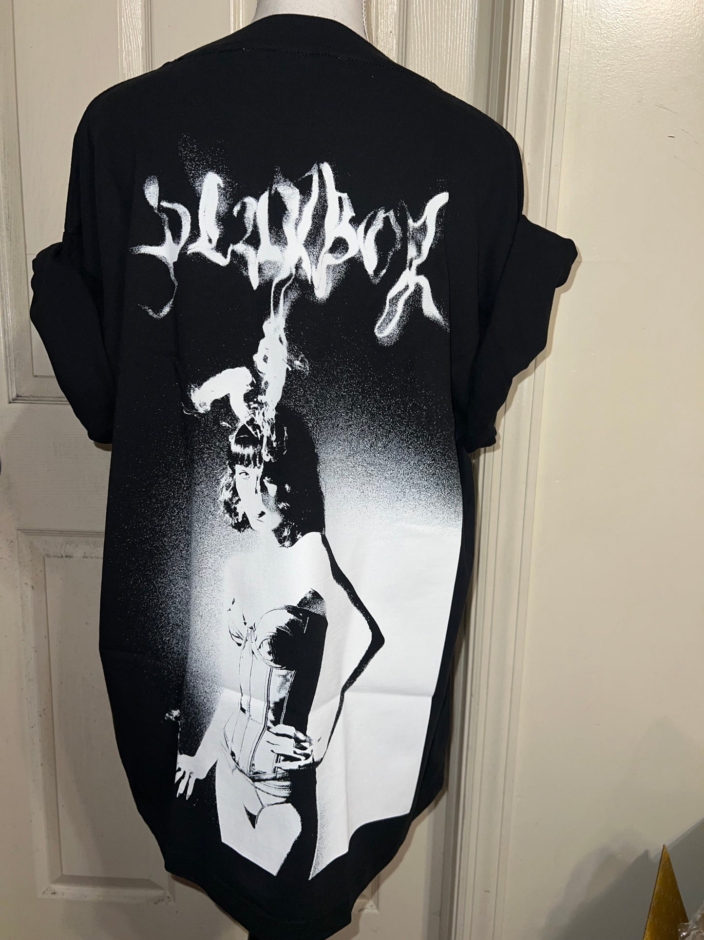 Playboy Double Sided Oversized Distressed T-Shirt