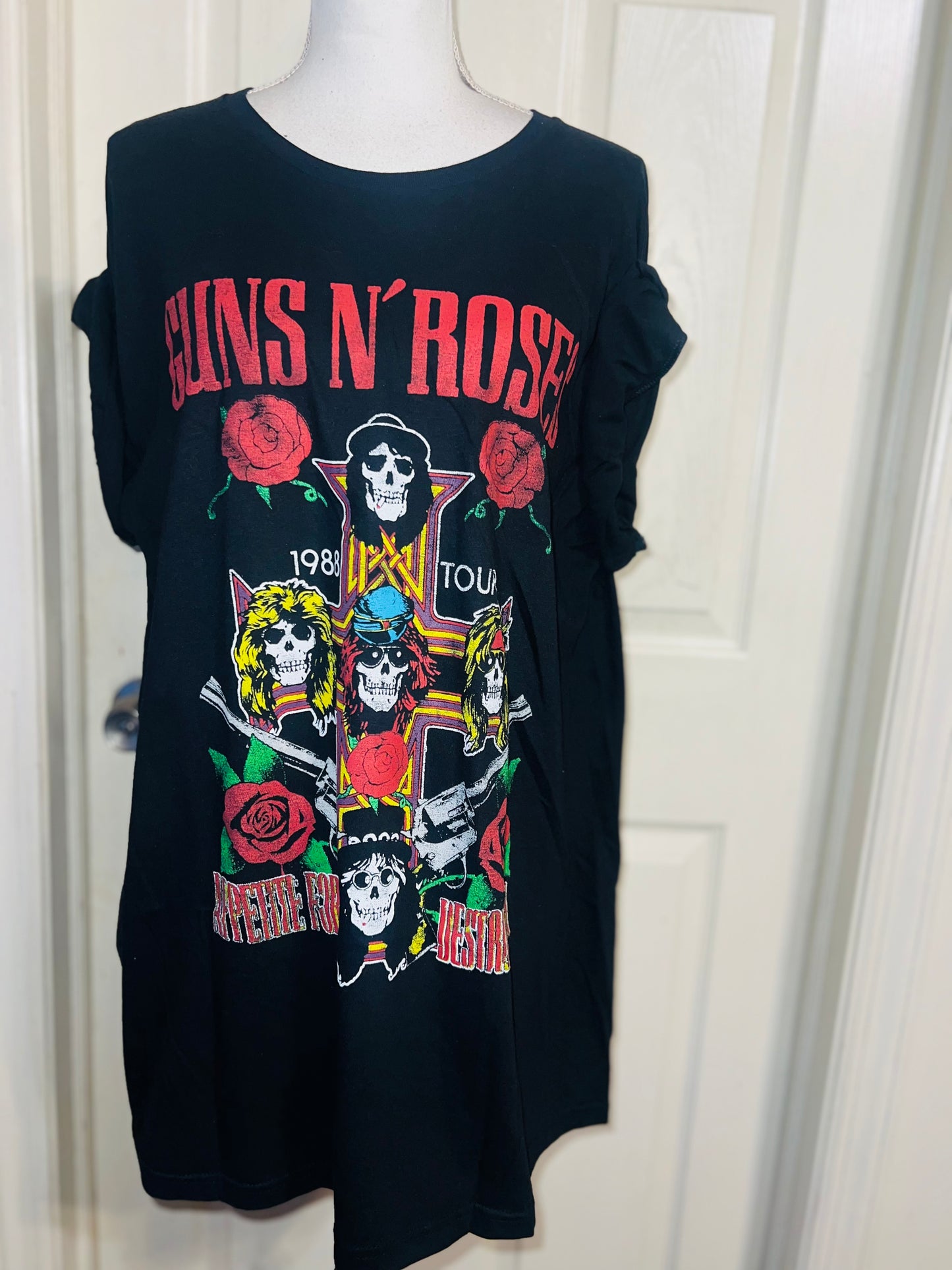 Guns N’ Roses Oversized Distressed Tee