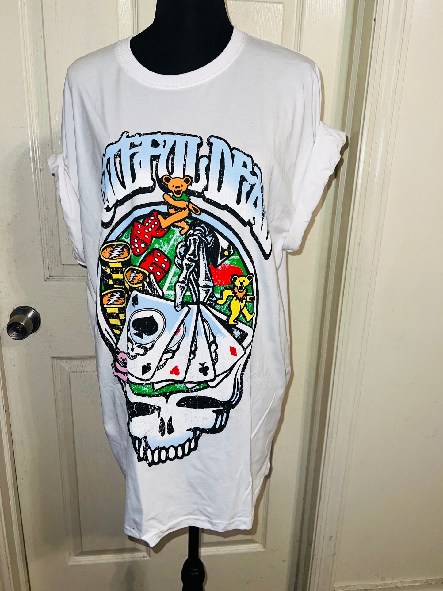 Grateful Dead Oversized Distressed Tee