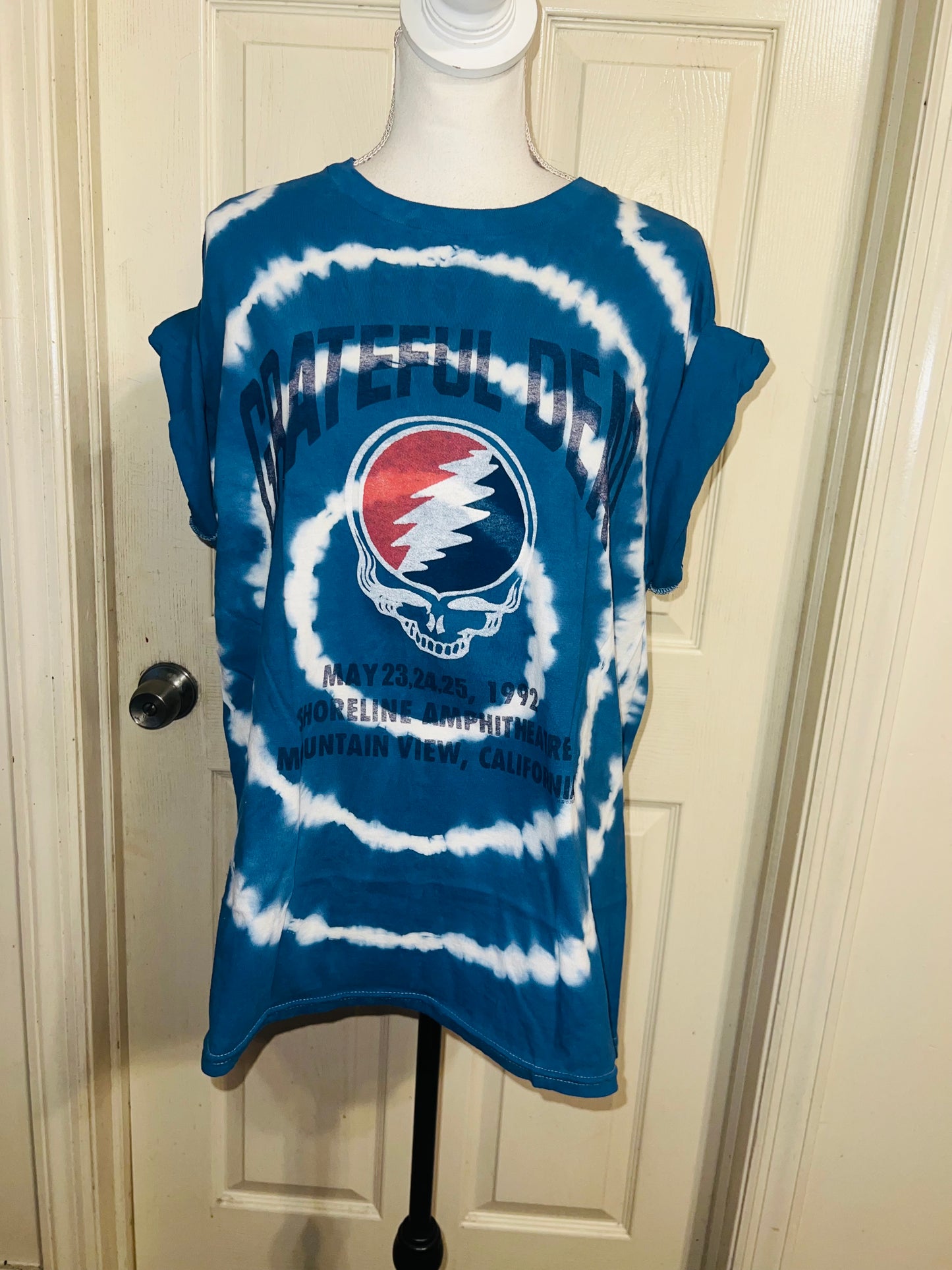 Grateful Dead Oversized Distressed Tee