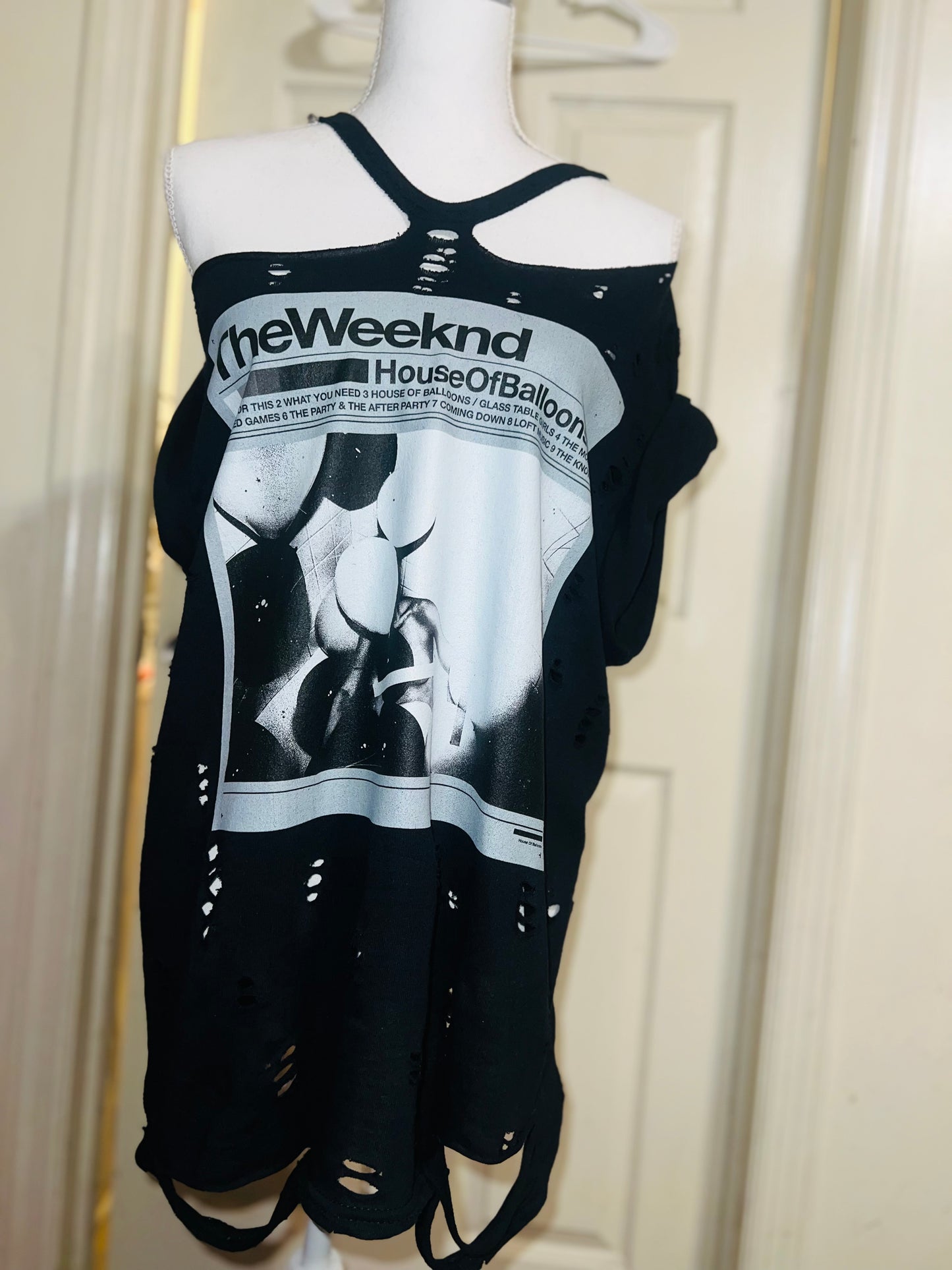 The Weeknd HOB Oversized Distressed Tee