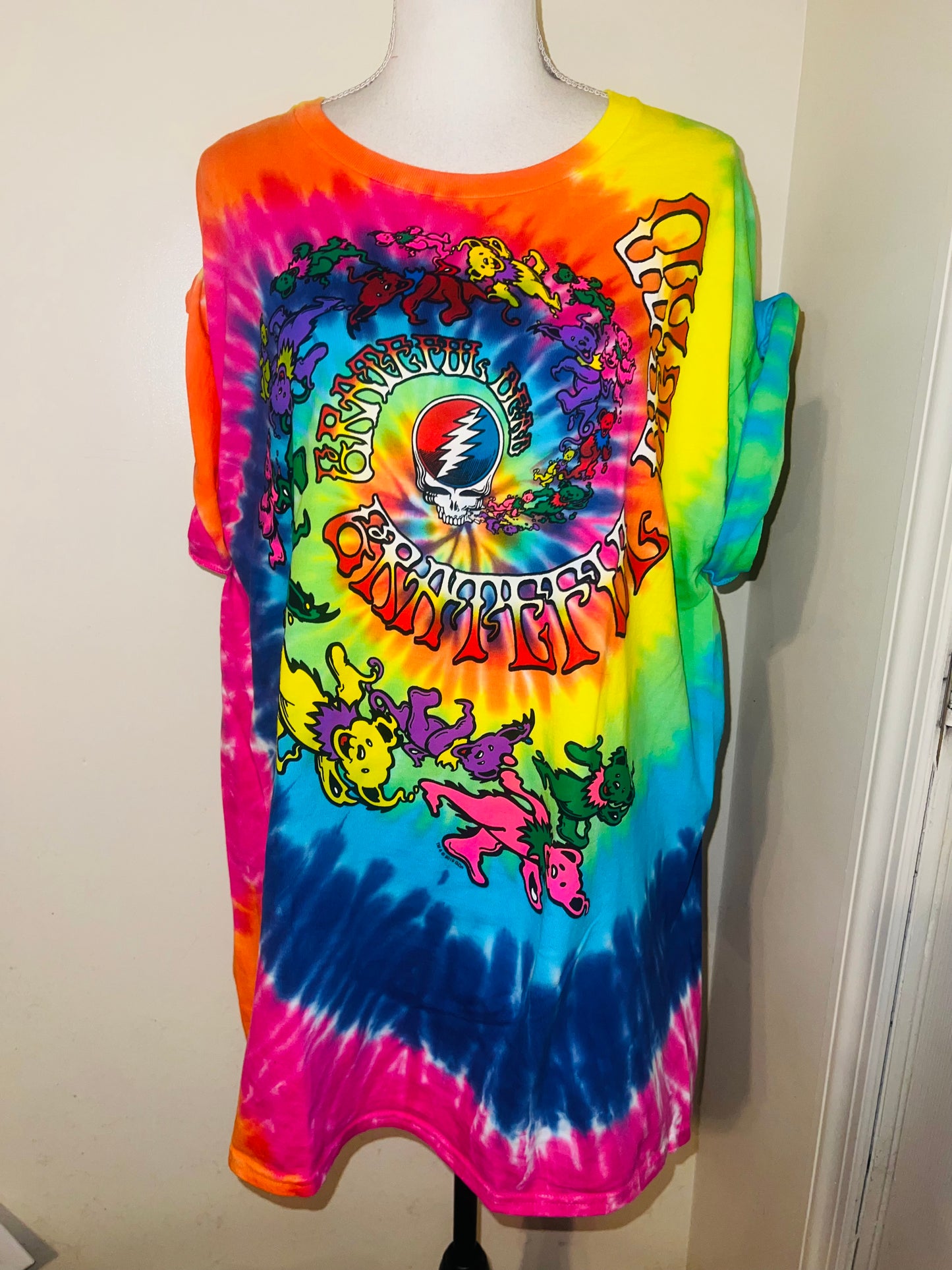 Grateful Dead Oversized Distressed Tee