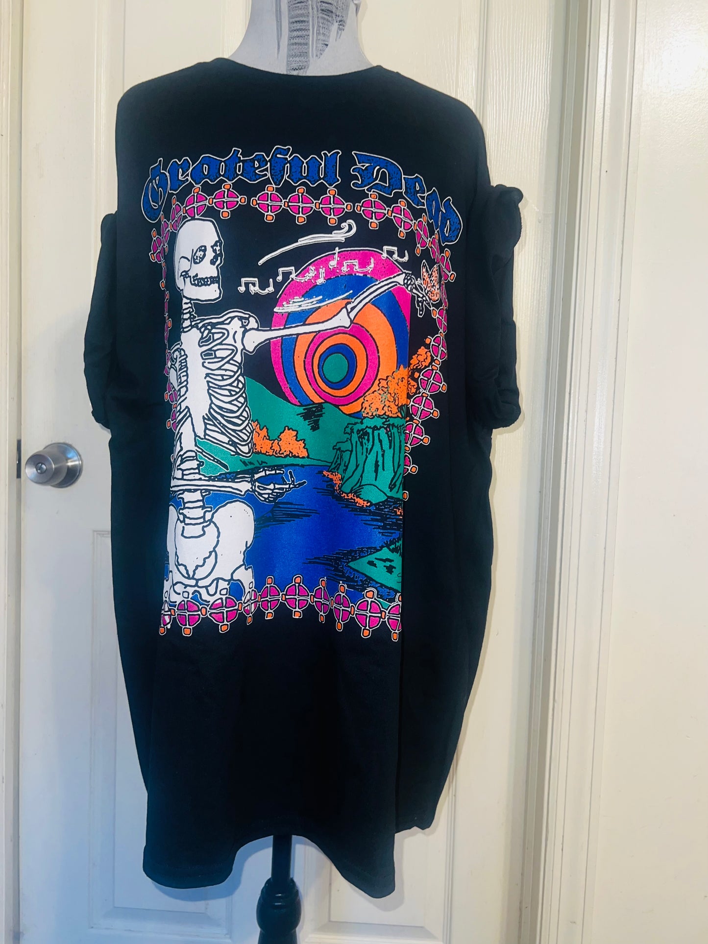 Grateful Dead Oversized Distressed Tee