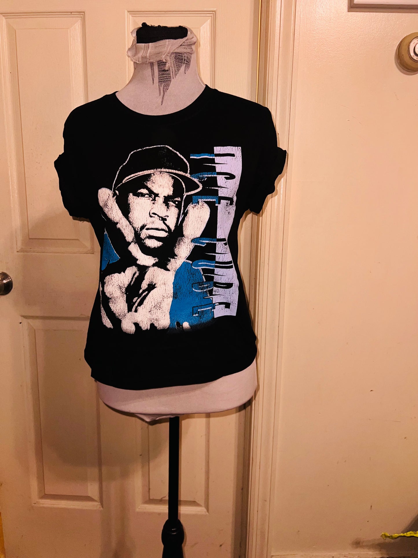 Ice Cube Distressed Baby Tee