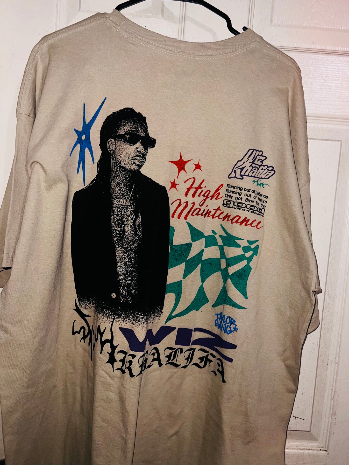 Wiz Khalifa Oversized Double Sided Tee