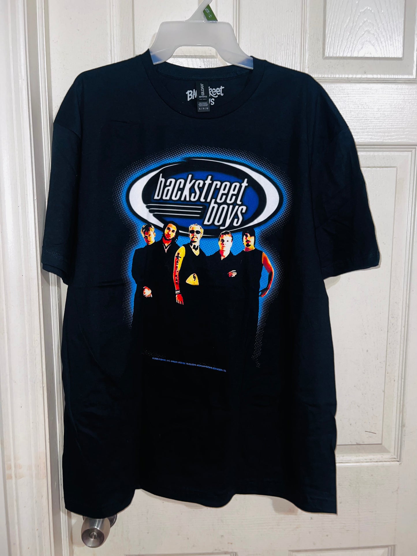 Backstreet Boys Oversized Distressed Tee