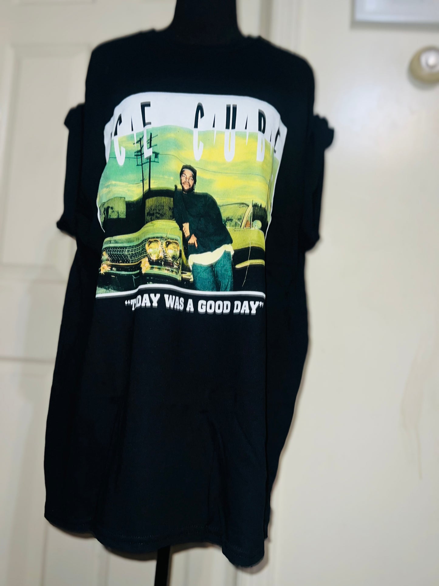Ice Cube Oversized Distressed Tee