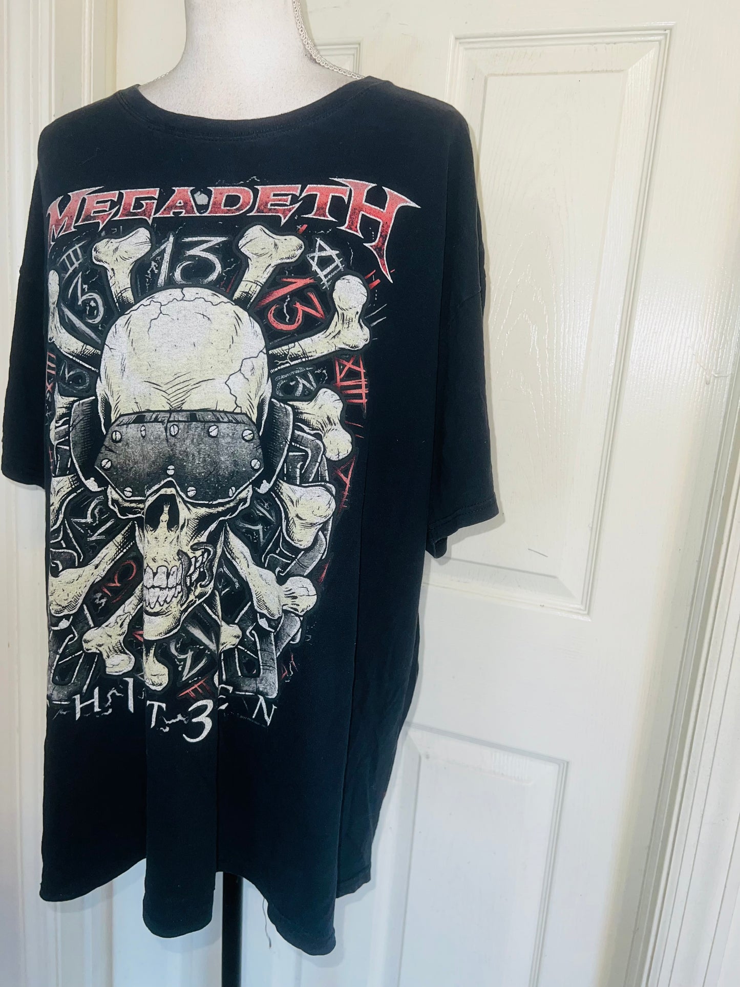 Megadeath American Vintage Oversized Distressed Tee