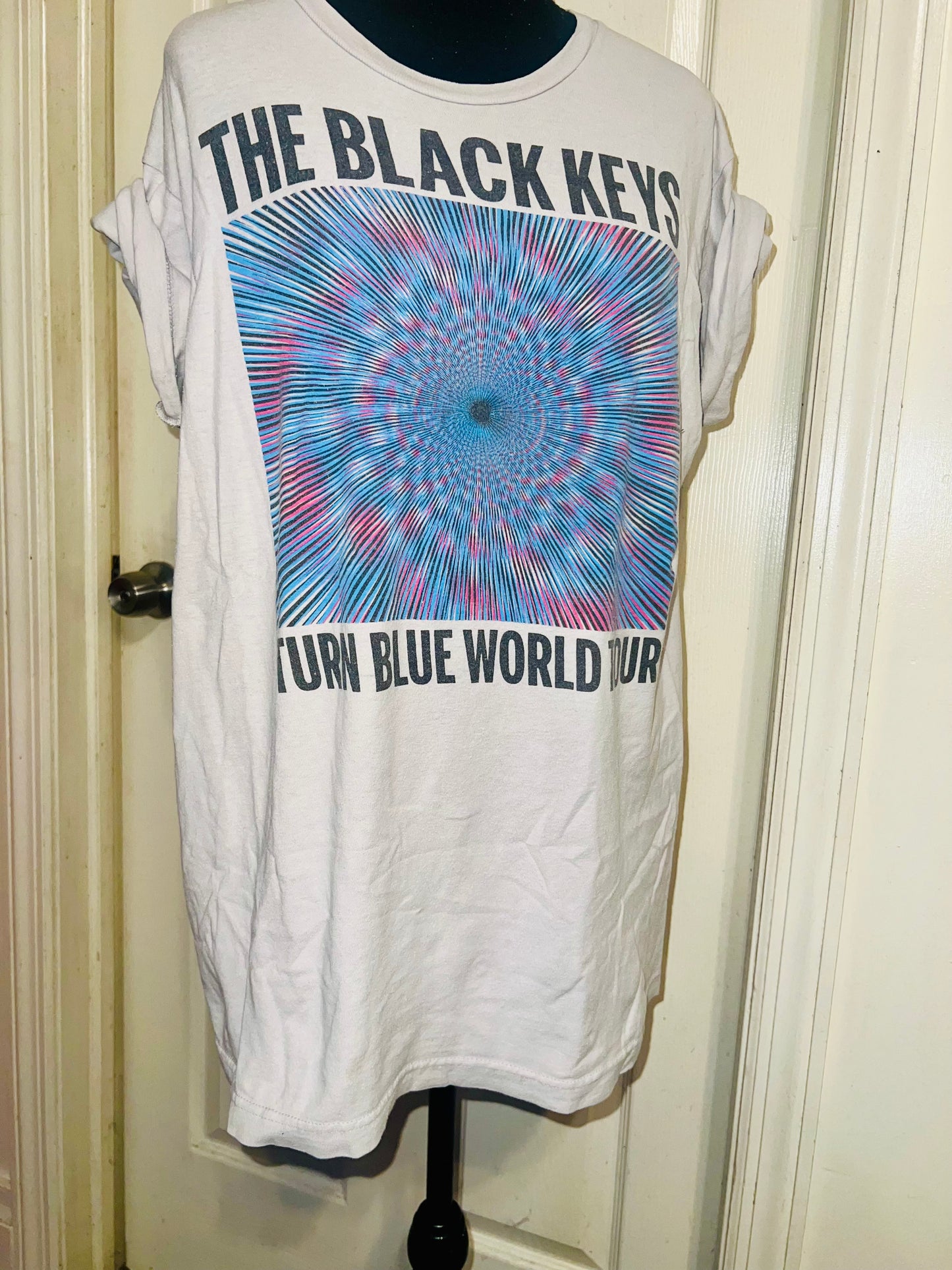 The Black Keys Vintage Tour Double Sided Oversized Tee