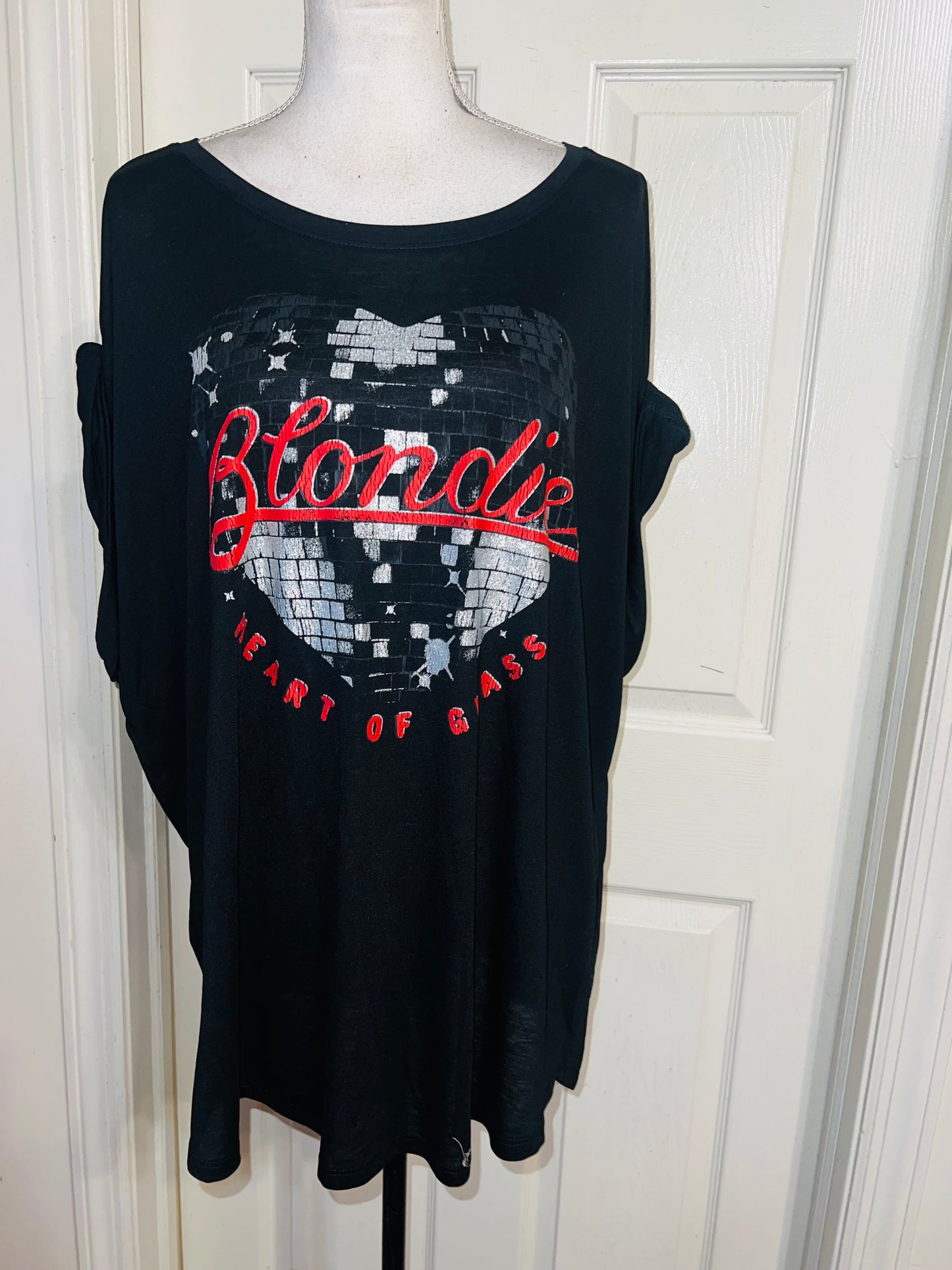 Blondie Oversized Distressed Tee