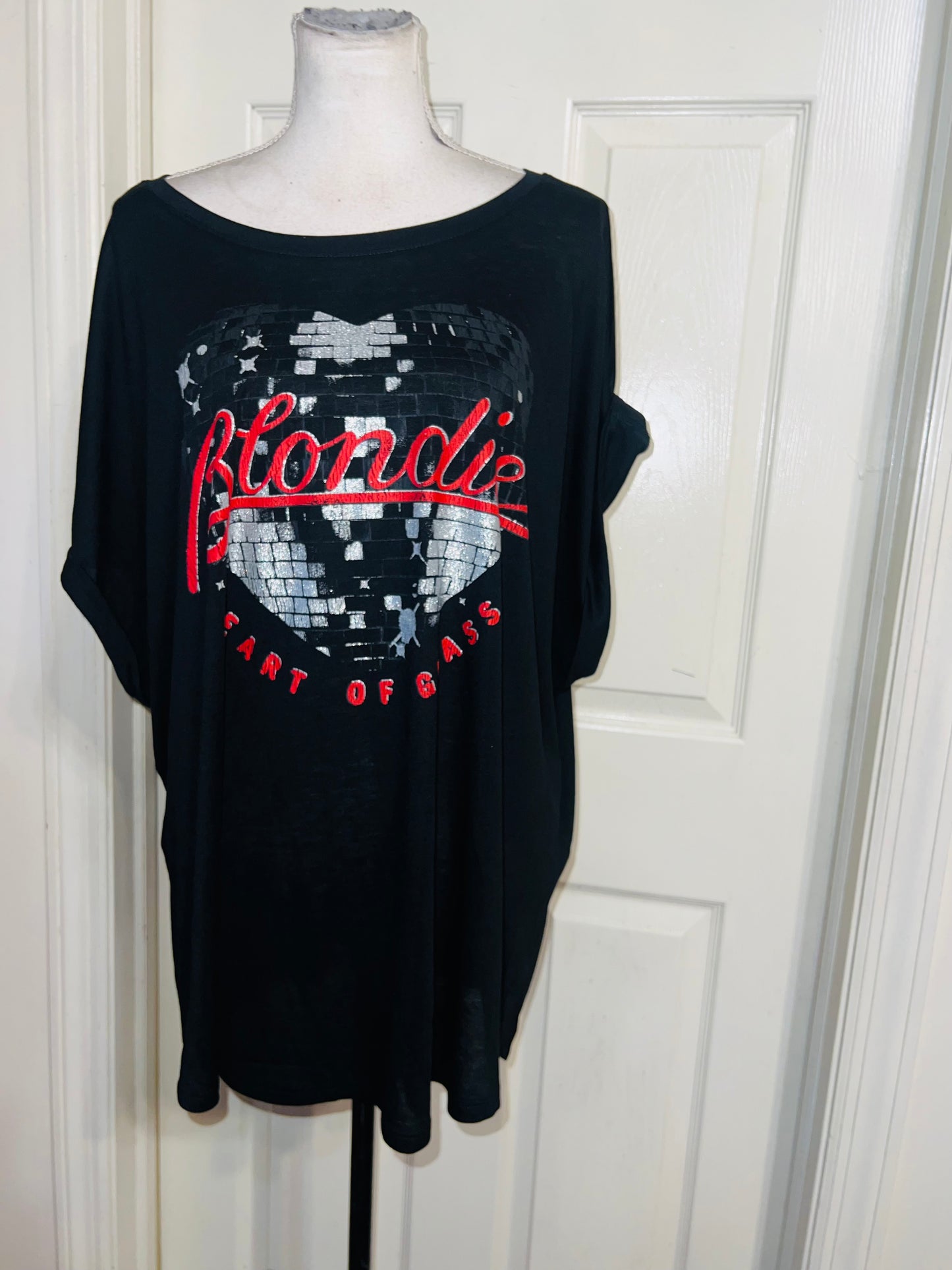 Blondie Oversized Distressed Tee