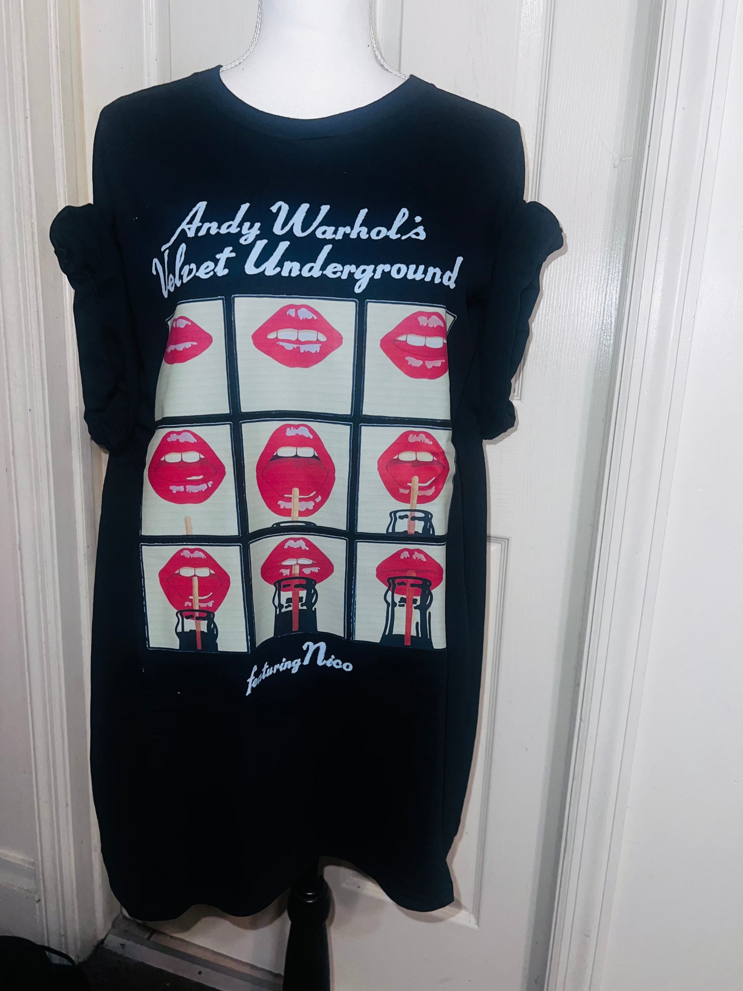 The Velvet Underground and Nico Oversized Distressed Tee