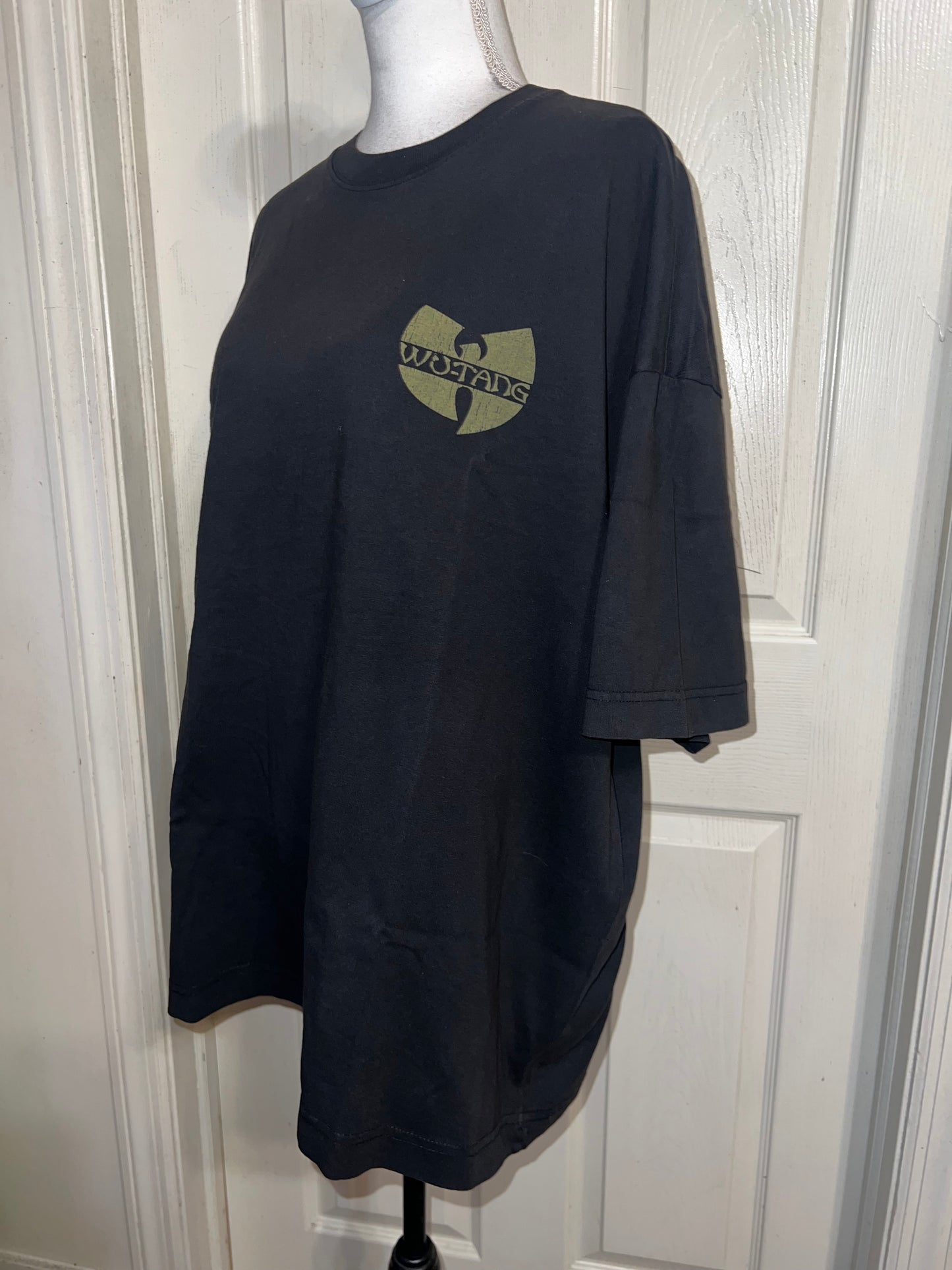 Wu-Tang Clan Double Sided Oversized Distressed Tee