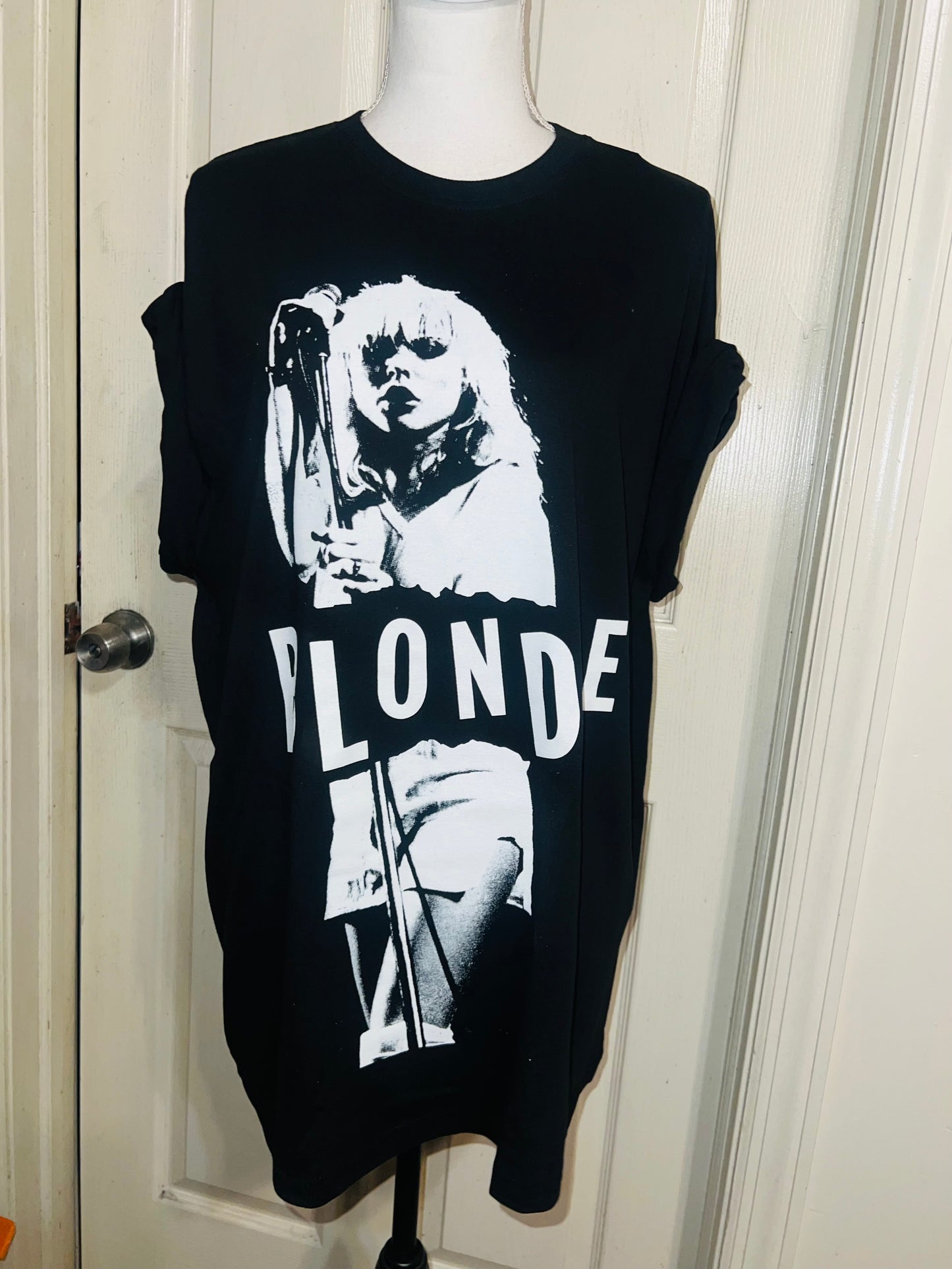 Blondie Oversized Distressed Tee