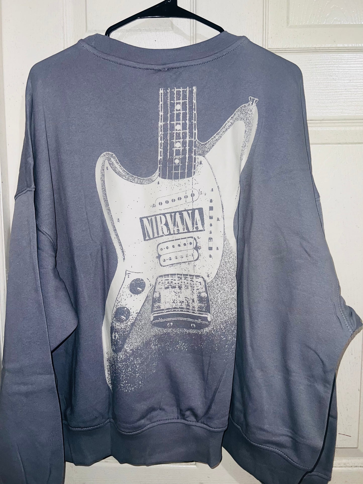Nirvana Double Sided Oversized Sweatshirt
