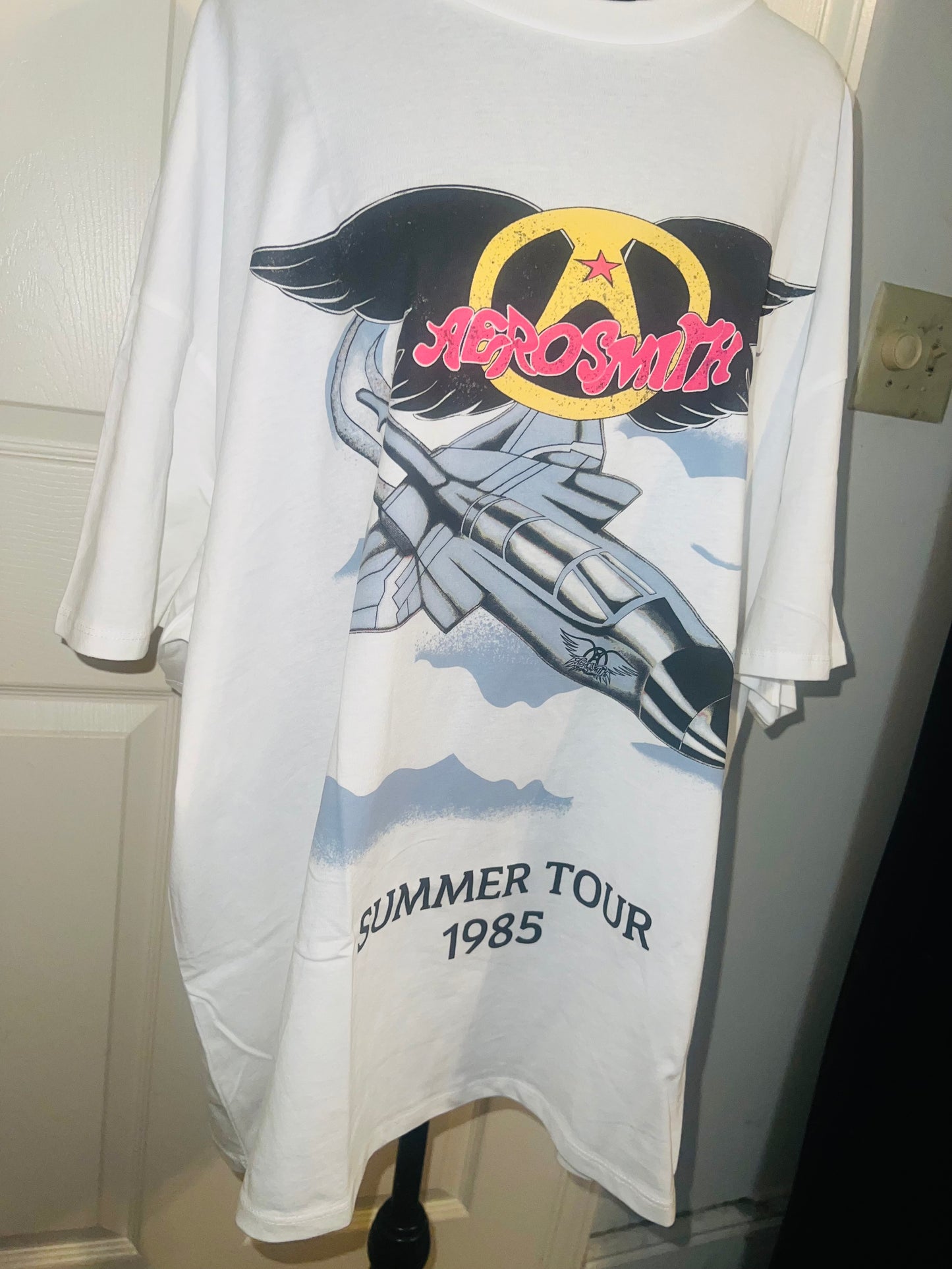 Aerosmith Double Sided Oversized Tee