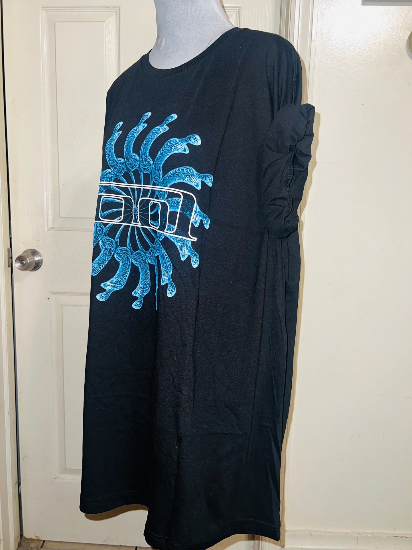 Tool Oversized Distressed Tee