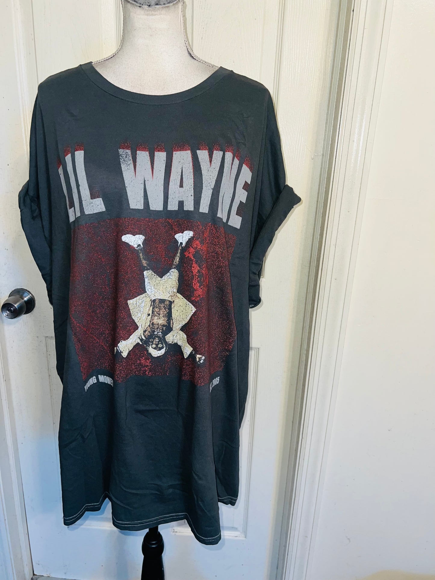 Lil Wayne Oversized Distressed Tee