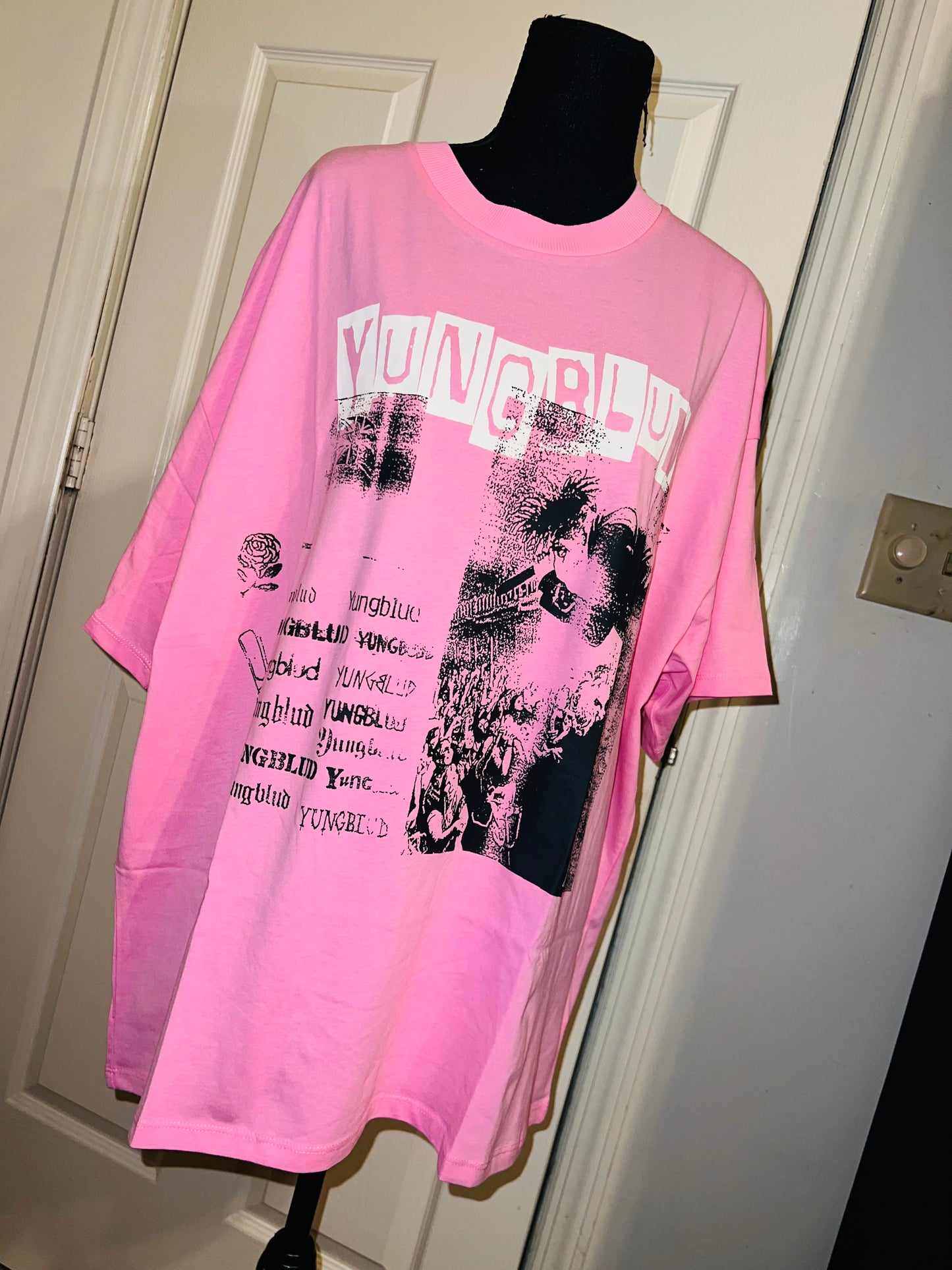 Yungblud Oversized Distressed Tee