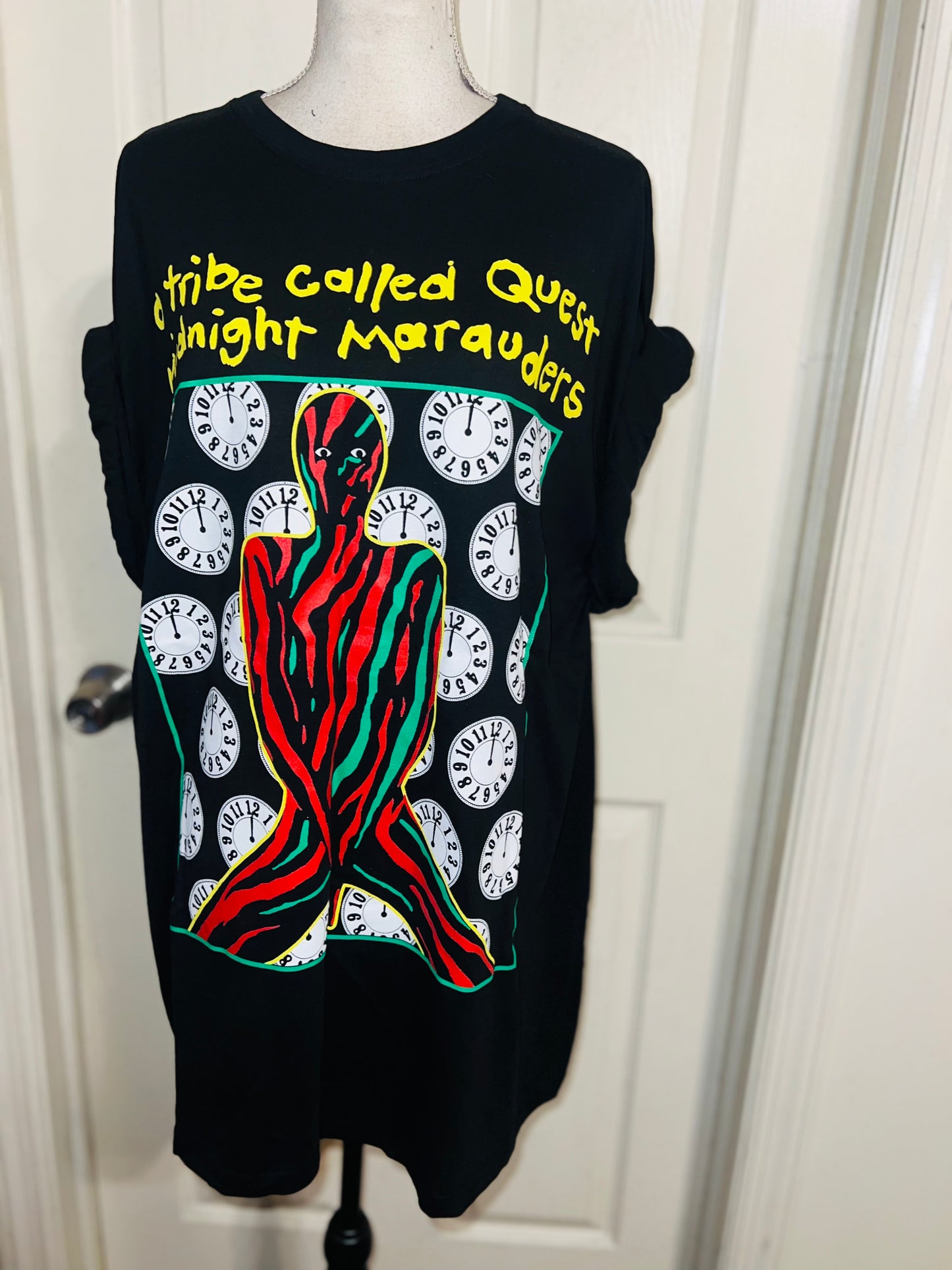 A Tribe Called Quest Oversized Distressed Tee