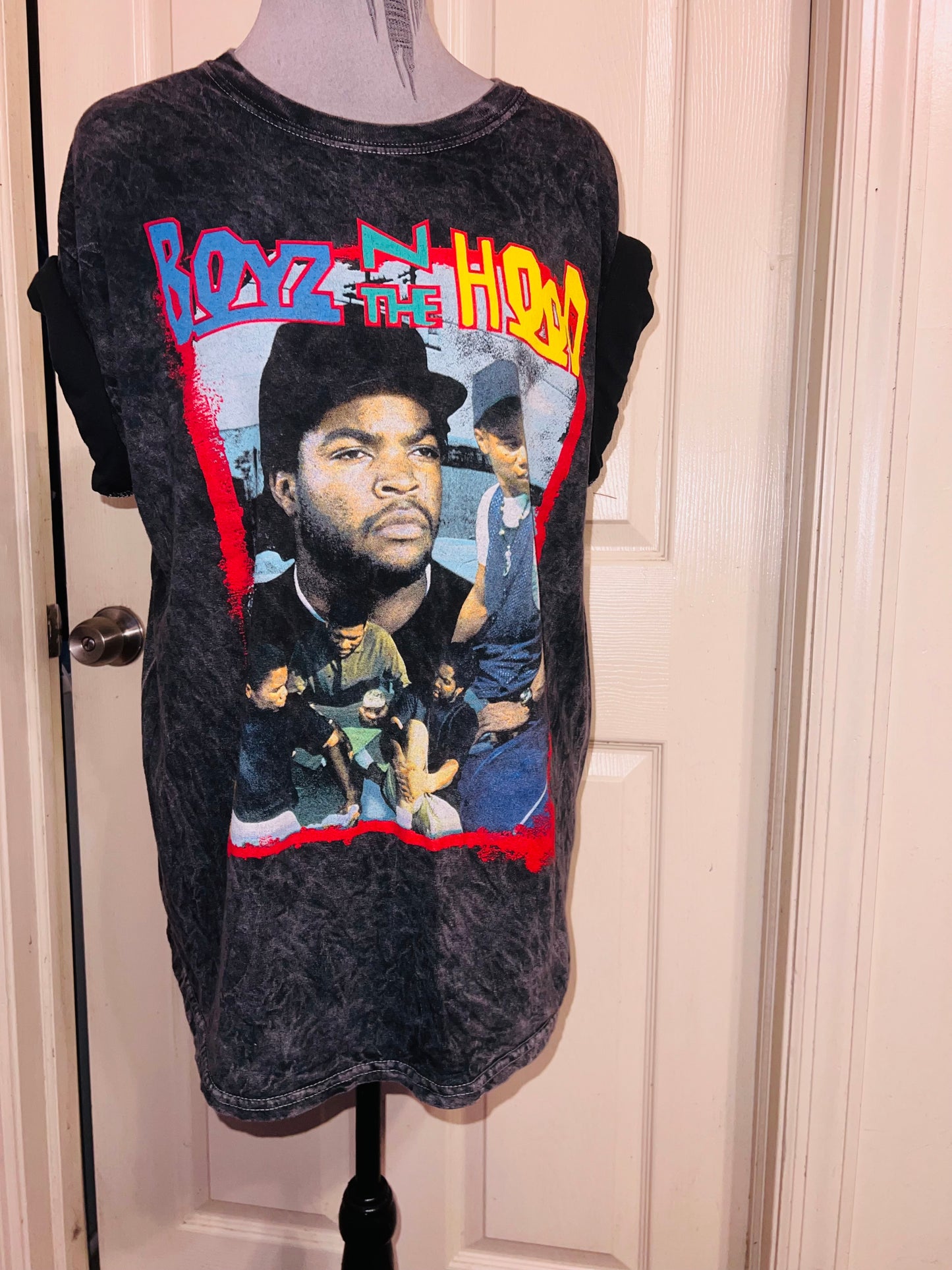 Boyz in the Hood Oversized Distressed Tee