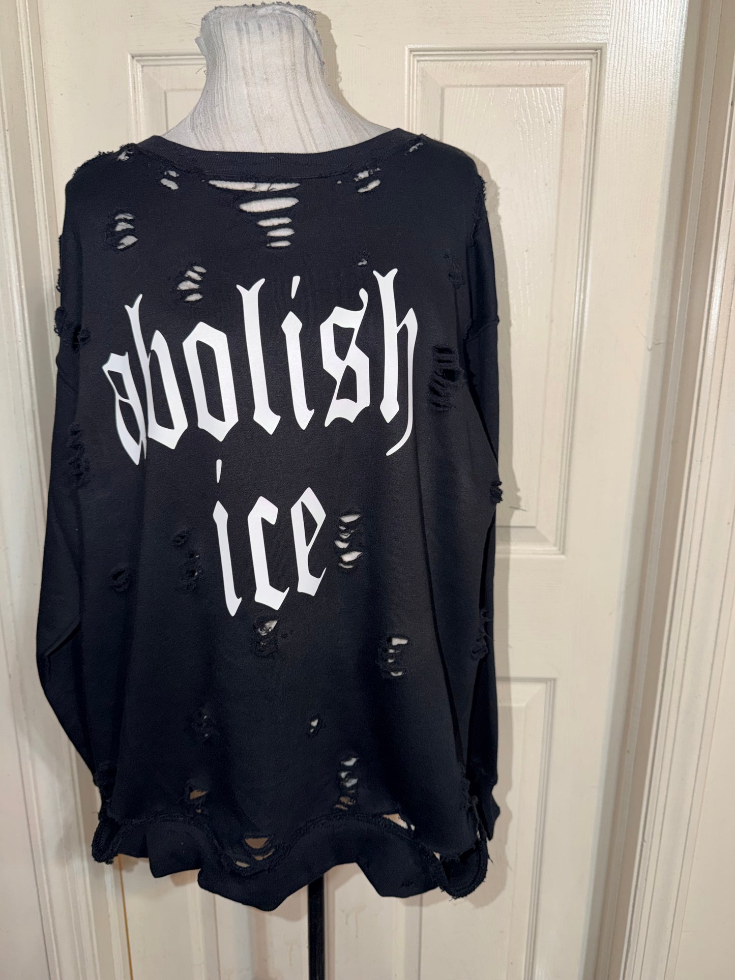 Abolish ICE Oversized Tees & Sweatshirts
