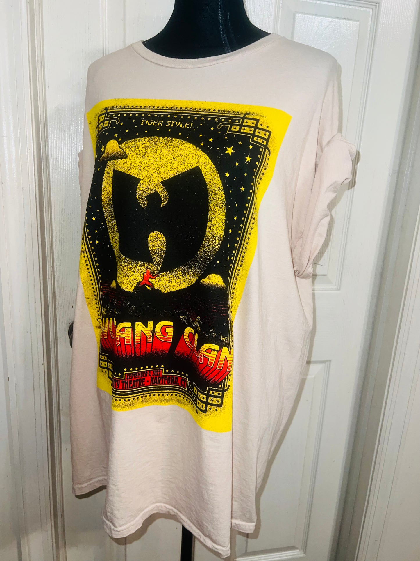 The Wu-Tang Clan Oversized Distressed Tee