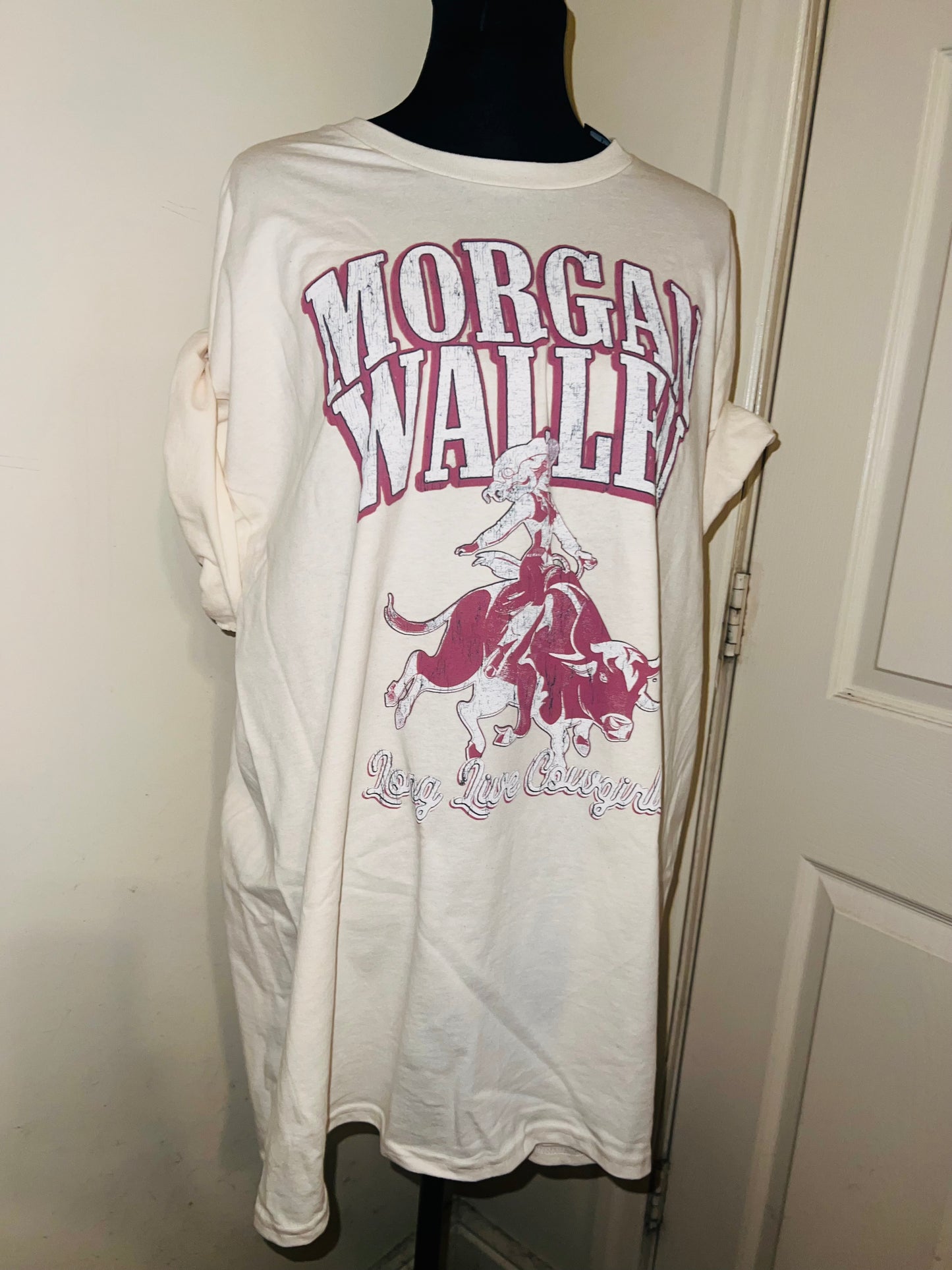 Morgan Wallen Oversized Distressed Tee