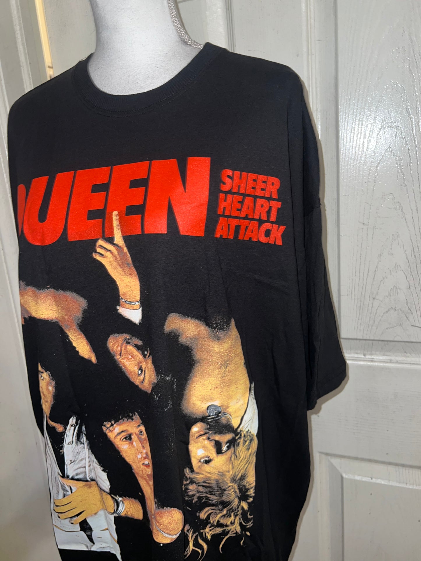 Queen Oversized Distressed Tee