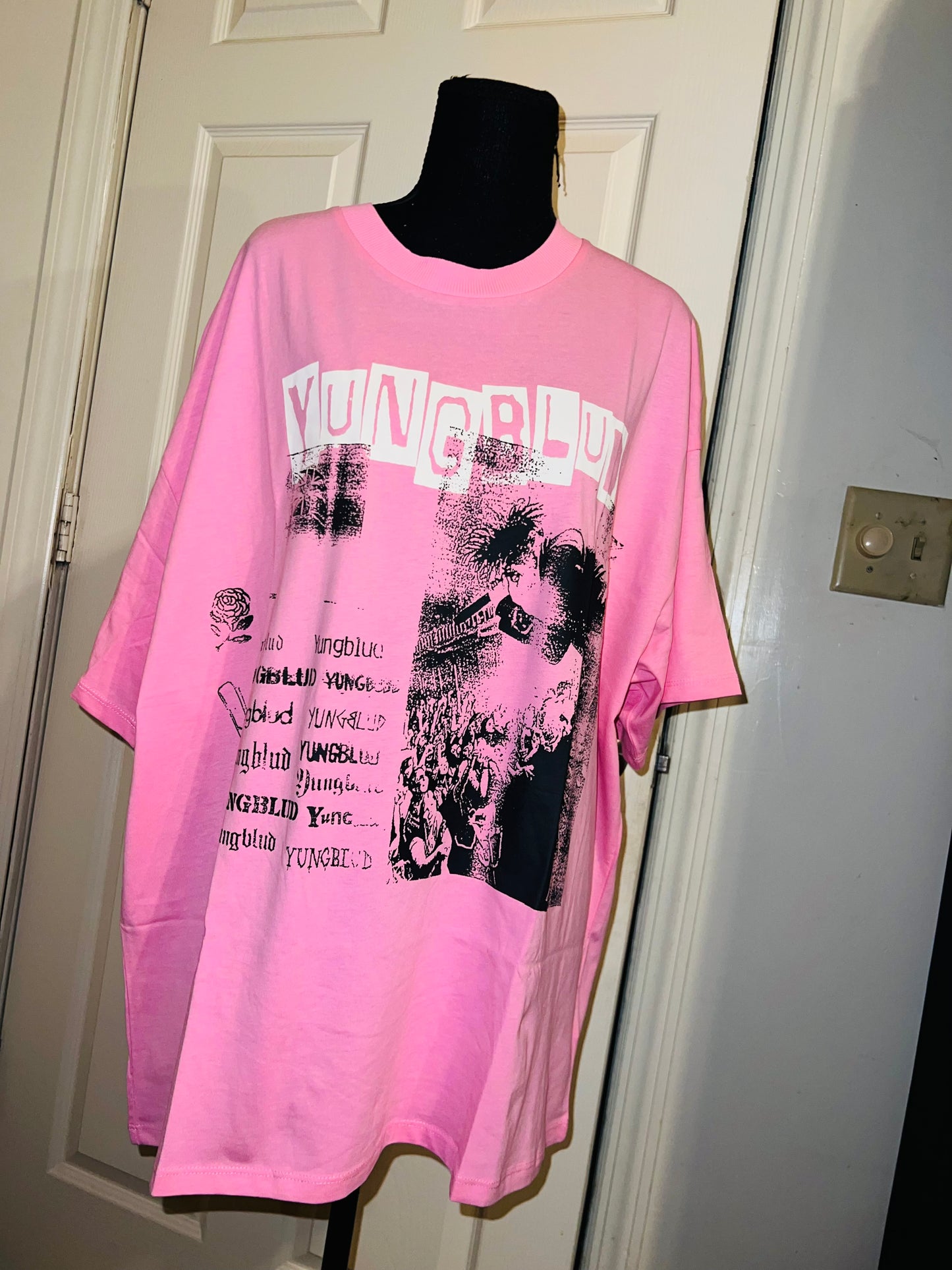 Yungblud Oversized Distressed Tee