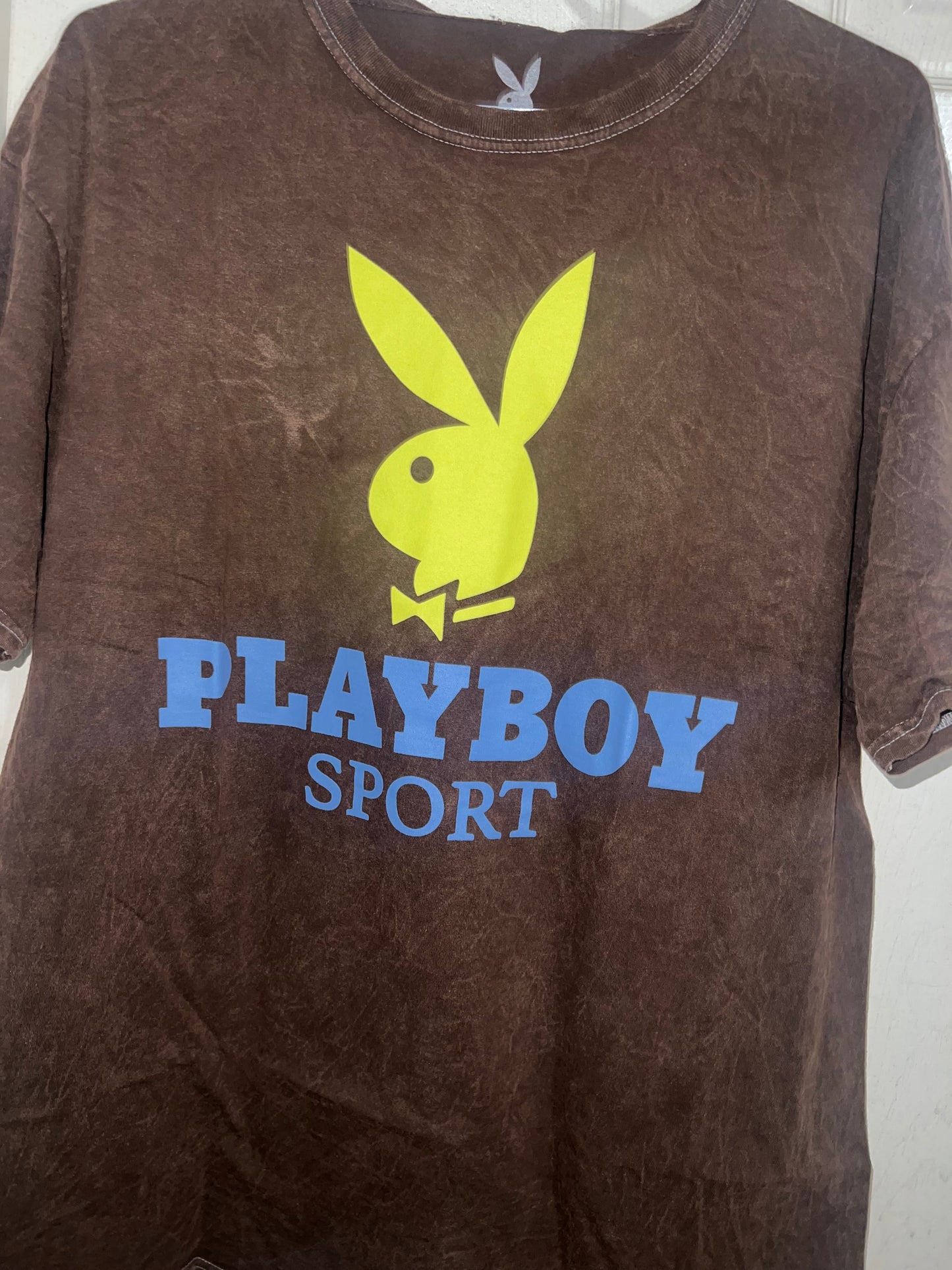 Playboy Sport Oversized Distressed Tee