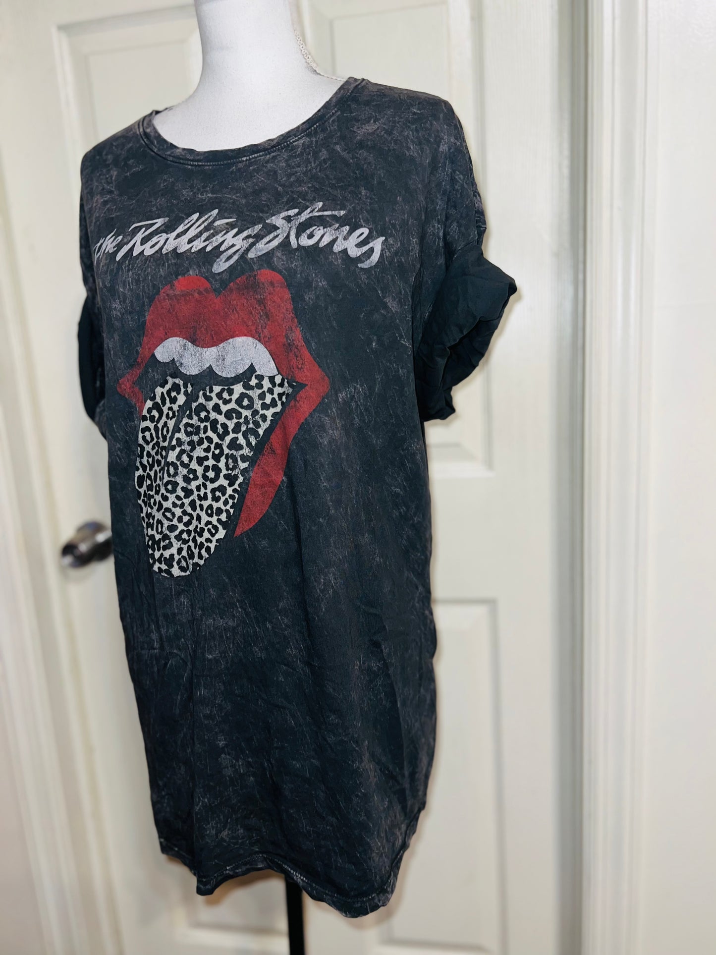 The Rolling Stones Oversized Distressed Tee