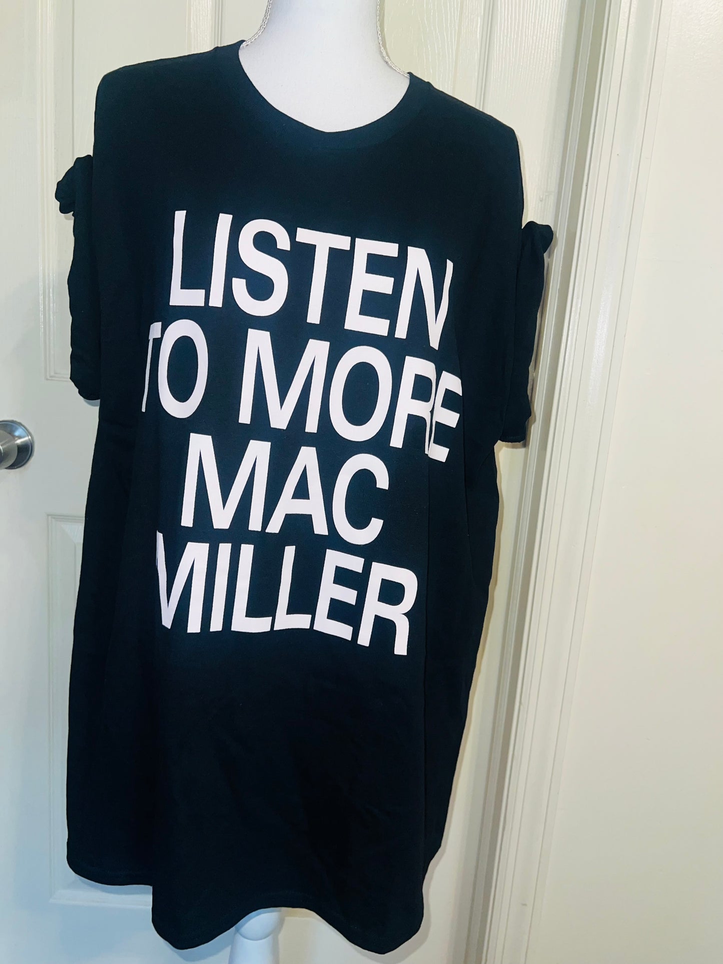 Mac Miller Double Sided Oversized Distressed Tee