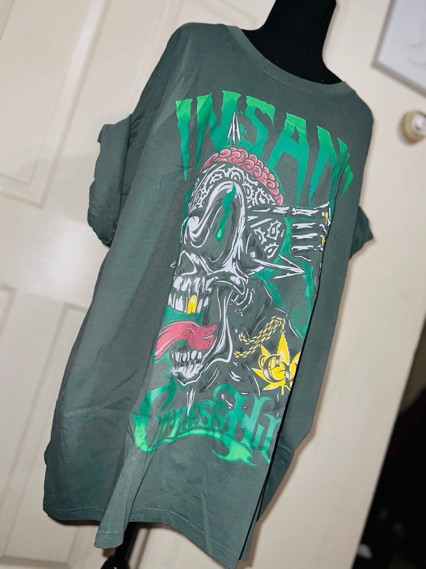 Cypress Hill Oversized Distressed Tee